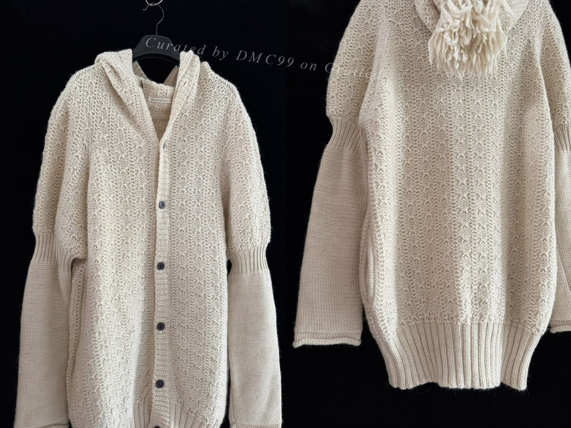 Yohji Yamamoto Yohji Yamamoto Y's 2003 Knit Coat Size L / US 10 / IT 46 - 9 Thumbnail