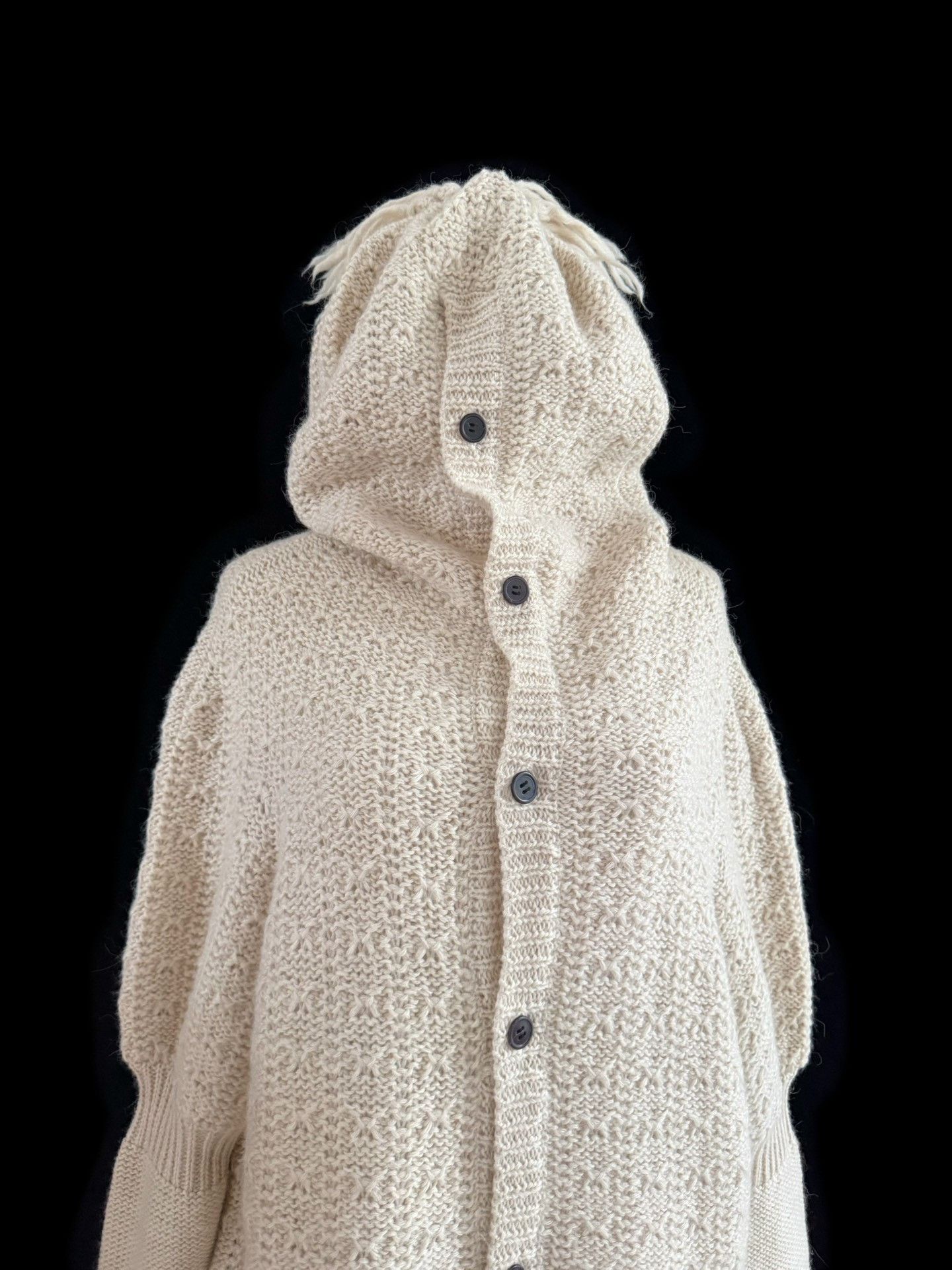 Yohji Yamamoto Yohji Yamamoto Y's 2003 Knit Coat Size L / US 10 / IT 46 - 3 Thumbnail