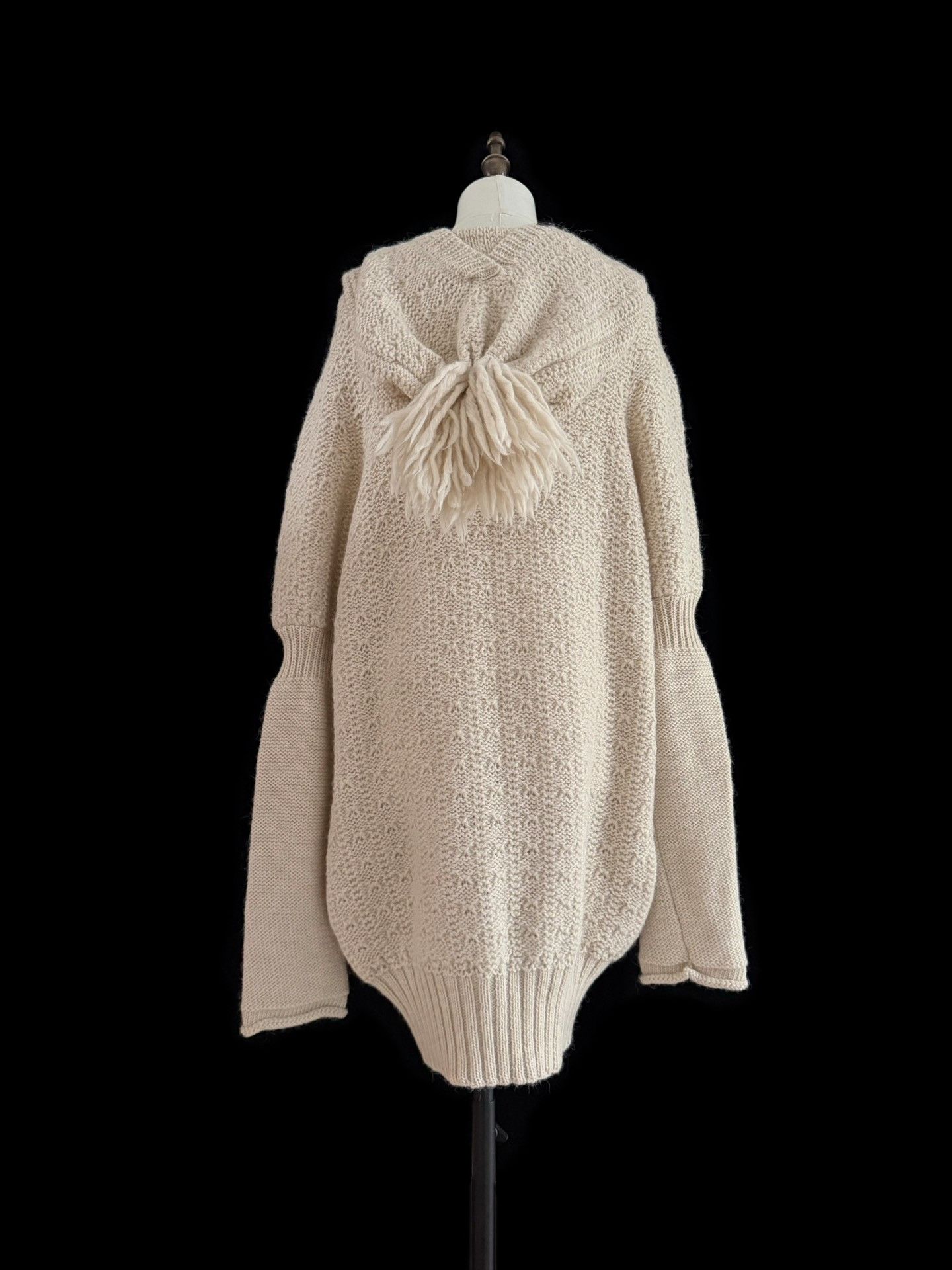 Yohji Yamamoto Yohji Yamamoto Y's 2003 Knit Coat Size L / US 10 / IT 46 - 2 Thumbnail