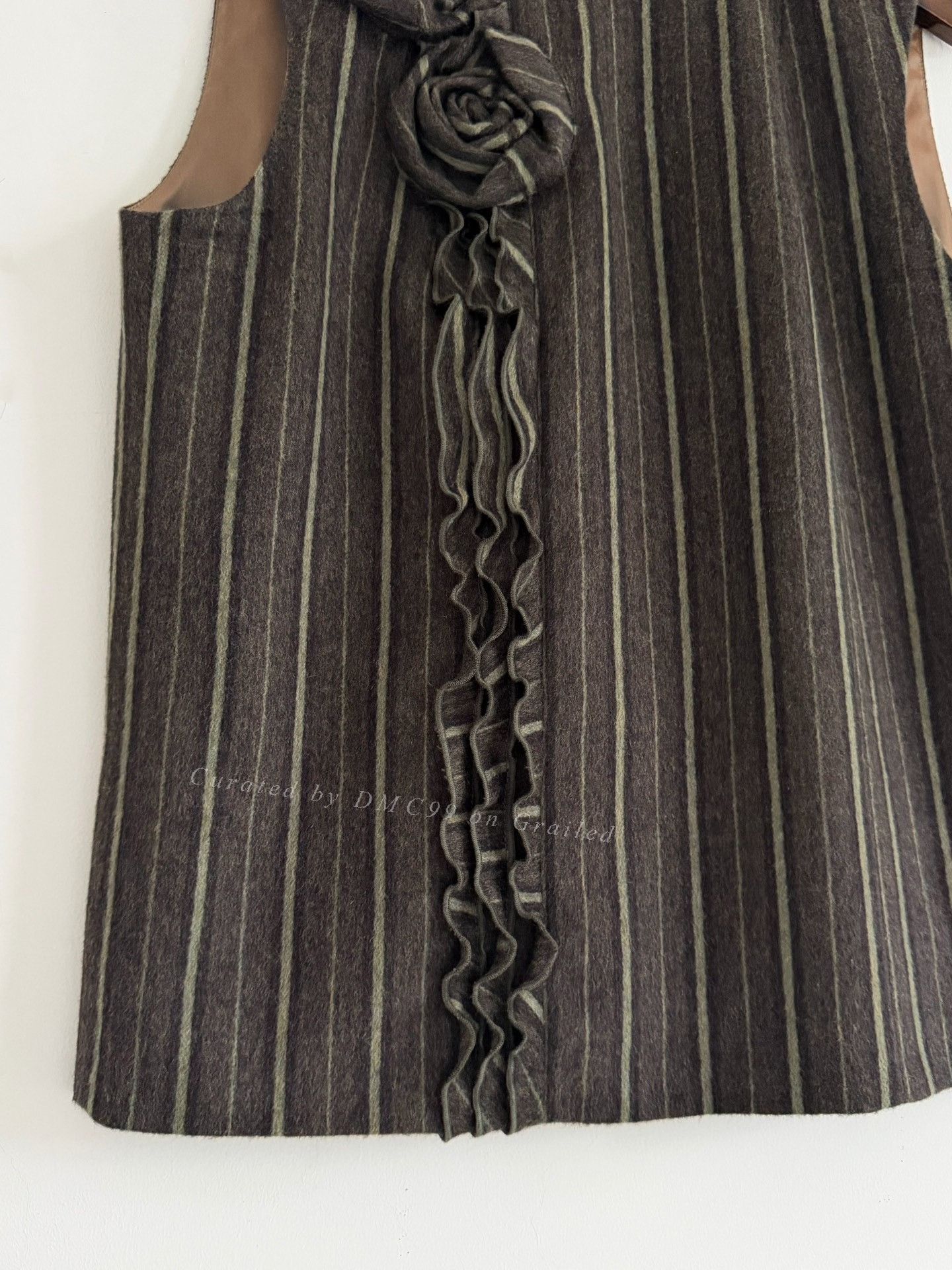 Kenzo Kenzo 1980s 3D Flower Wool Vest Size S / US 4 / IT 40 - 9 Thumbnail