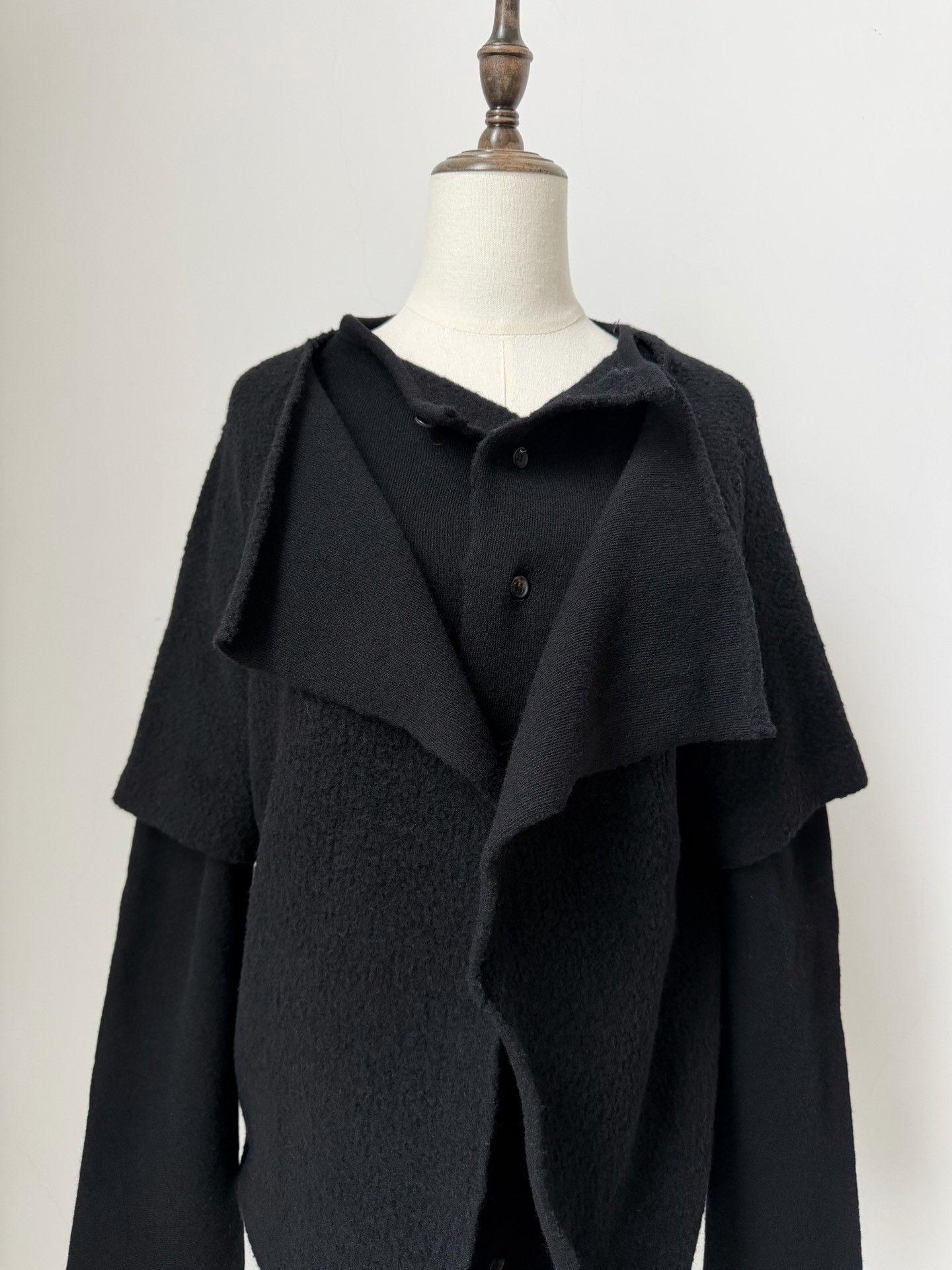 Yohji Yamamoto Yohji Yamamoto Y's Deconstructed Double-Layer Top Size L / US 10 / IT 46 - 8 Thumbnail