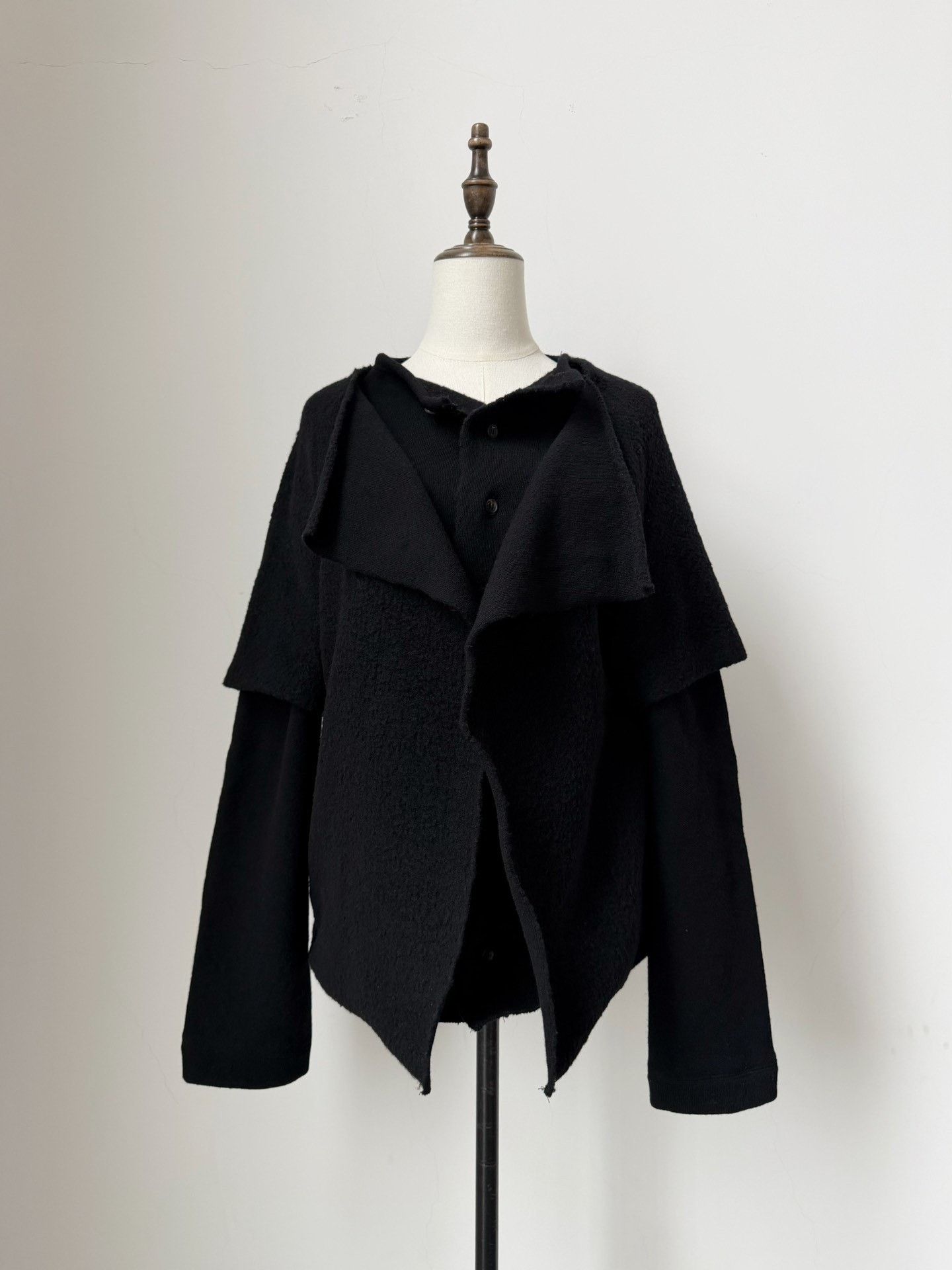 Yohji Yamamoto Yohji Yamamoto Y's Deconstructed Double-Layer Top Size L / US 10 / IT 46 - 2 Thumbnail