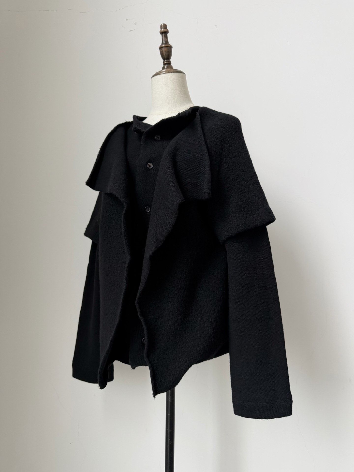 Yohji Yamamoto Yohji Yamamoto Y's Deconstructed Double-Layer Top Size L / US 10 / IT 46 - 6 Thumbnail