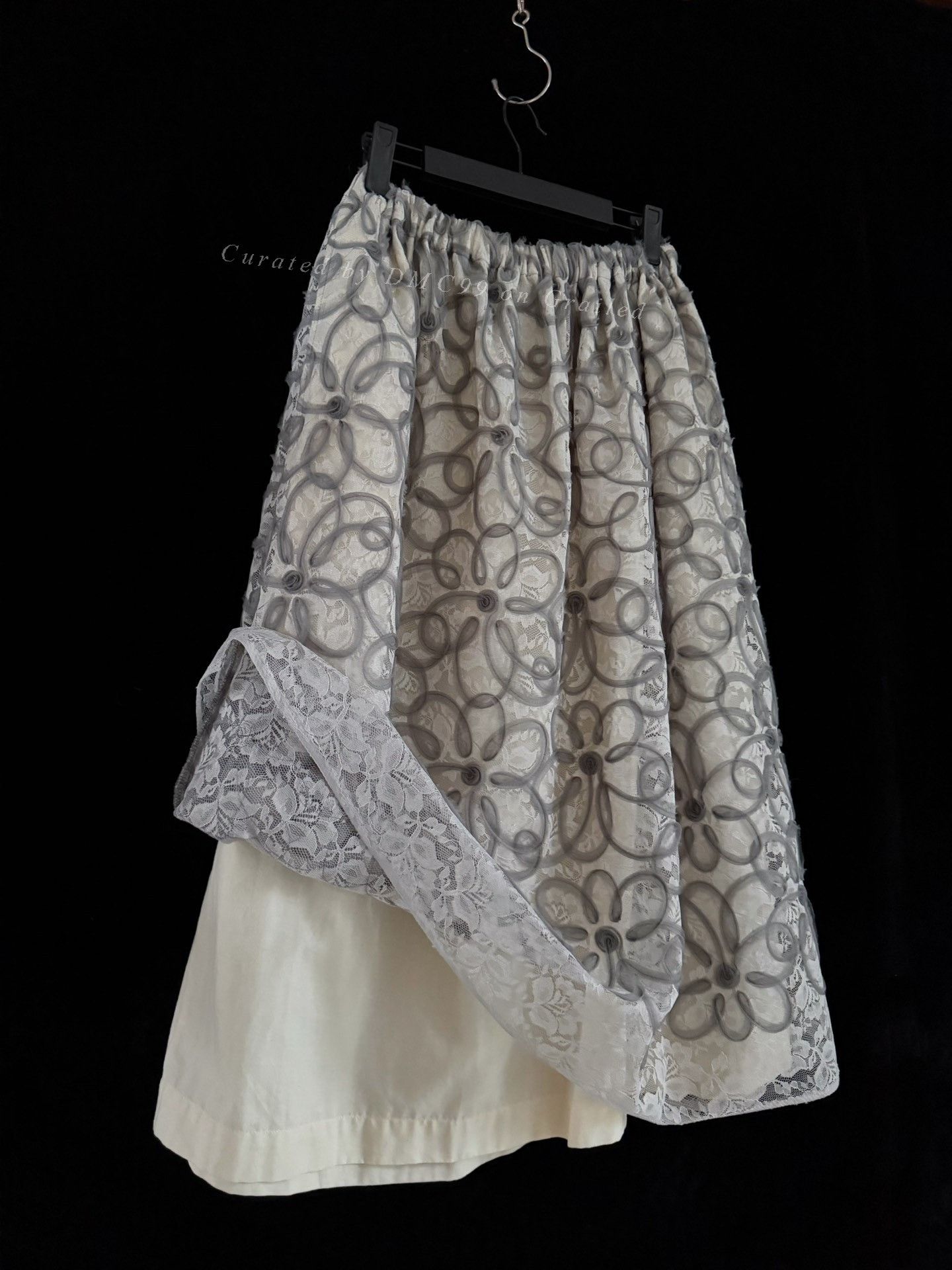 Comme des Garcons Comme des Garçons 2016 Tricot Lace Skirt Size 32" / US 10 / IT 46 - 8 Thumbnail
