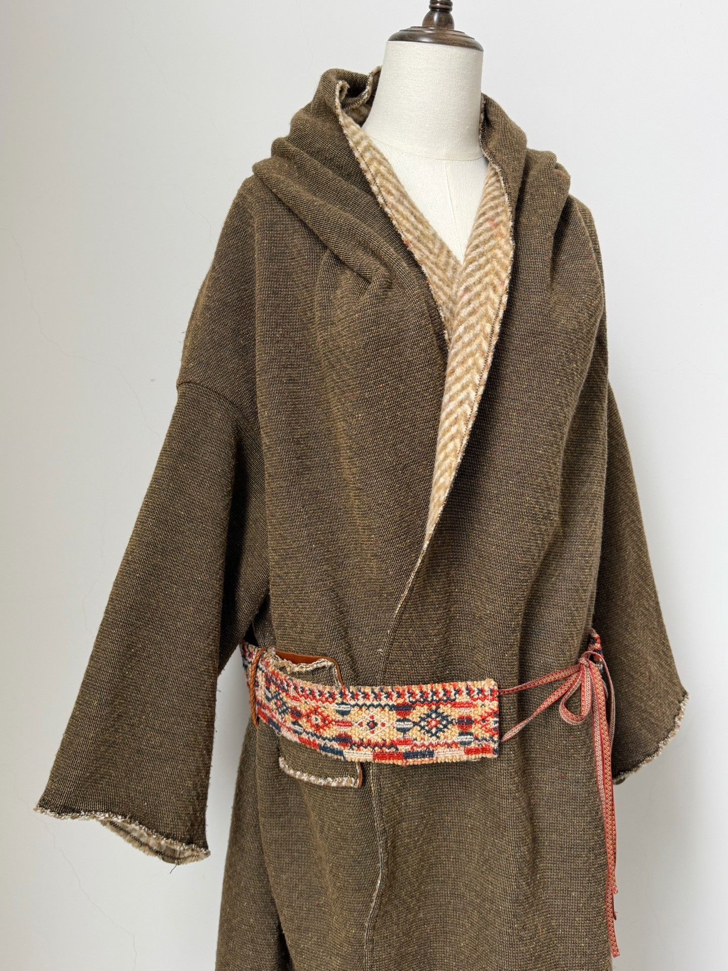 Kapital Kapital Vintage Hooded Robe Coat Size US S / EU 44-46 / 1 - 2 Thumbnail
