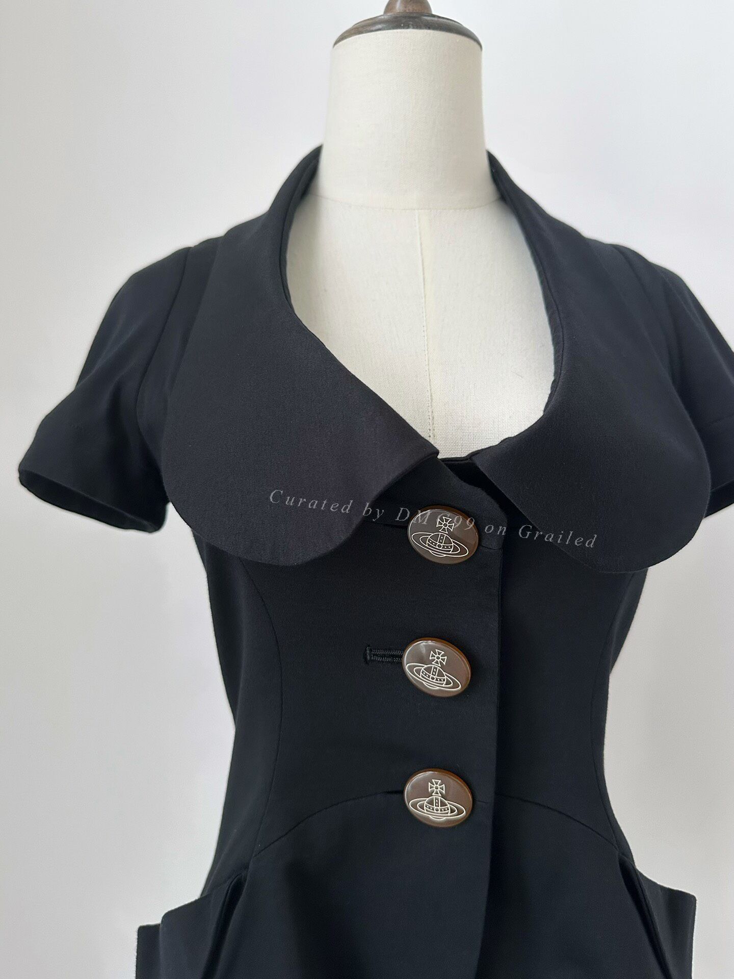 Vivienne Westwood Vivienne Westwood Bustle Collar Blazer Top Size S / US 4 / IT 40 - 3 Thumbnail