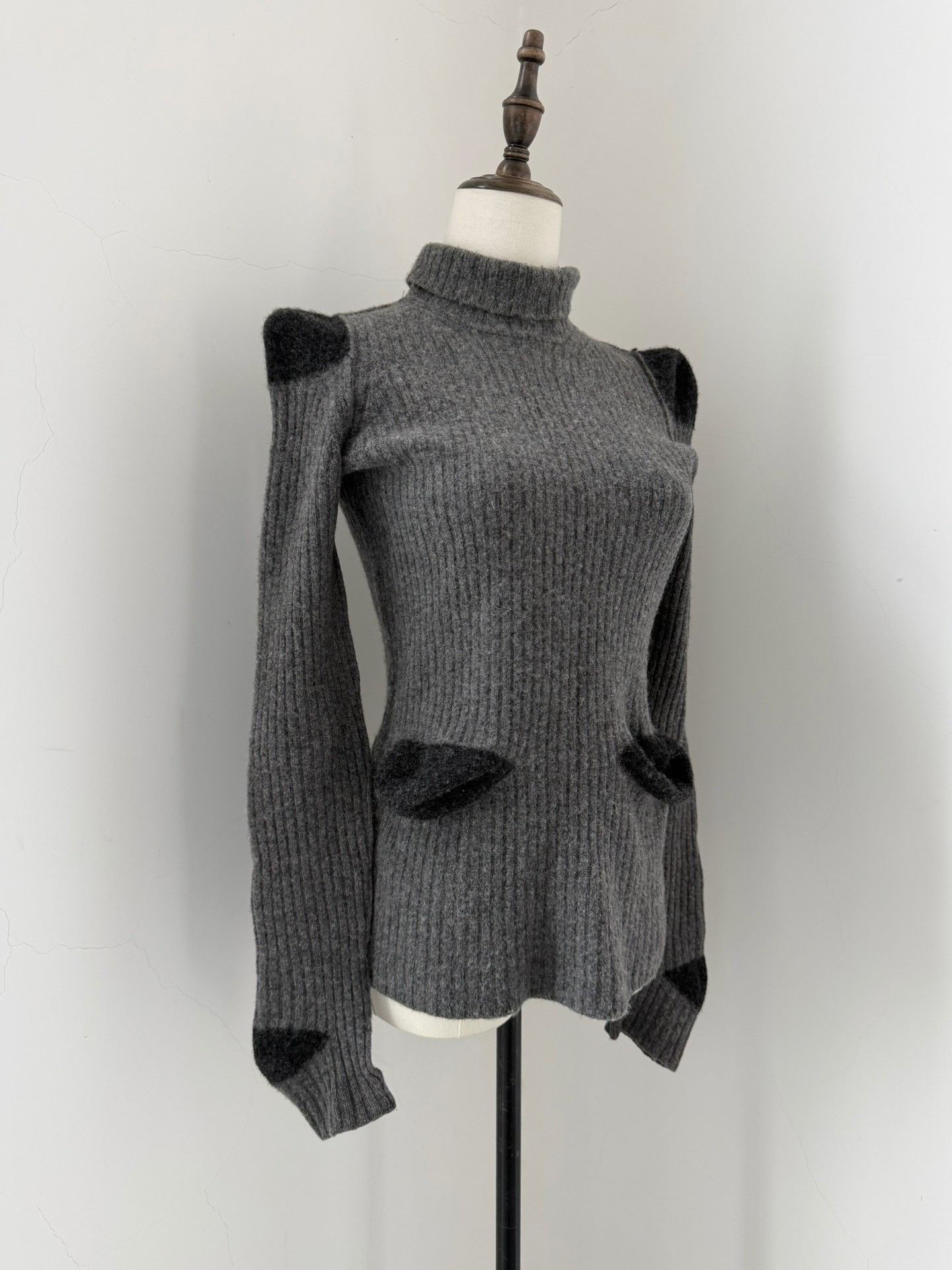Limi Feu Limi Feu Wool Turtleneck Sweater Size S / US 4 / IT 40 - 4 Thumbnail