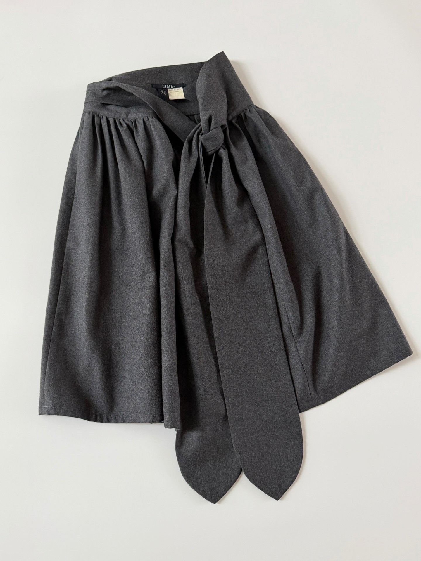 Limi Feu Limi Feu Wool Tie-Waist Skirt Size 40" / US 18 - 7 Thumbnail