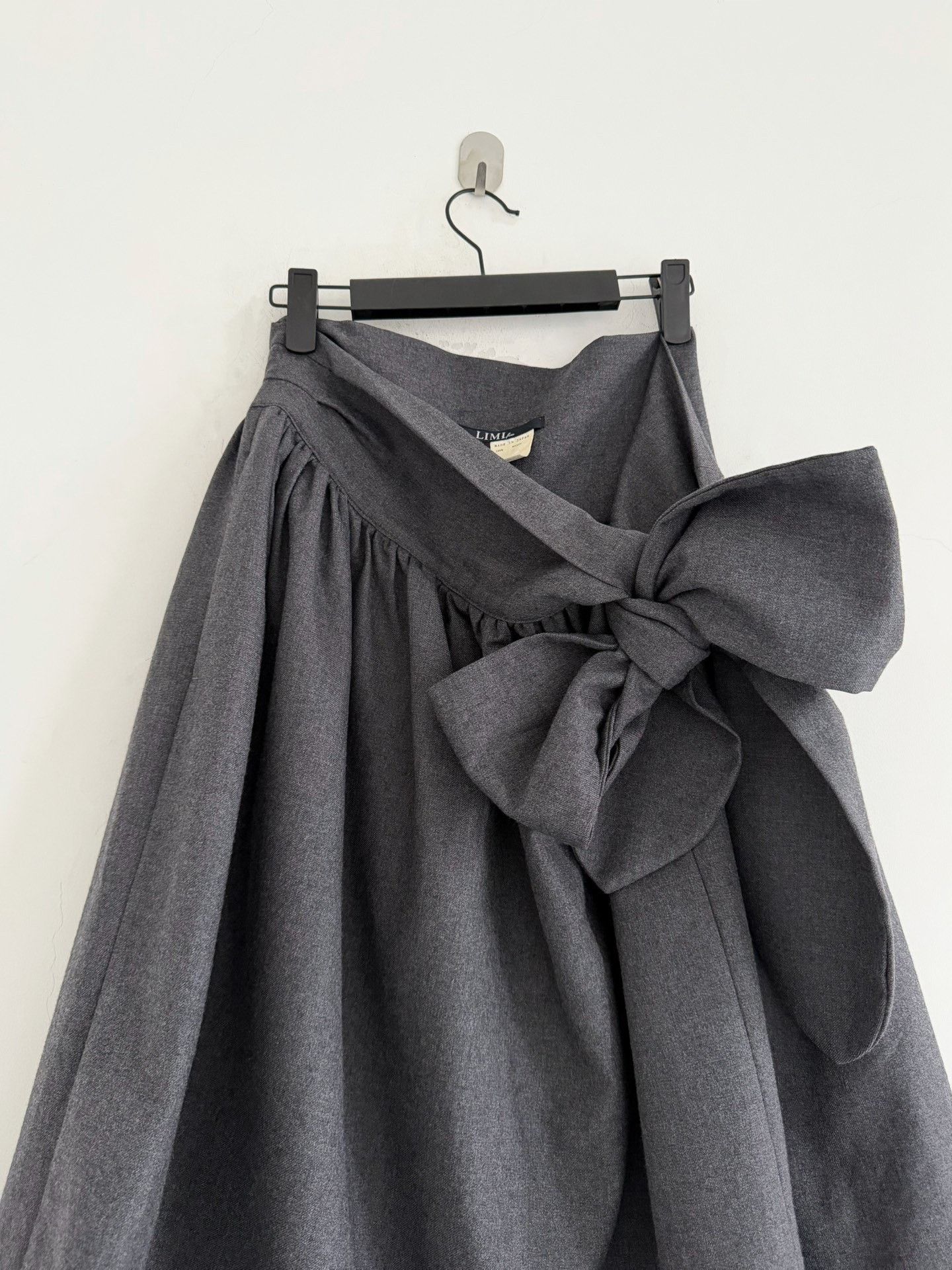 Limi Feu Limi Feu Wool Tie-Waist Skirt Size 40" / US 18 - 4 Thumbnail