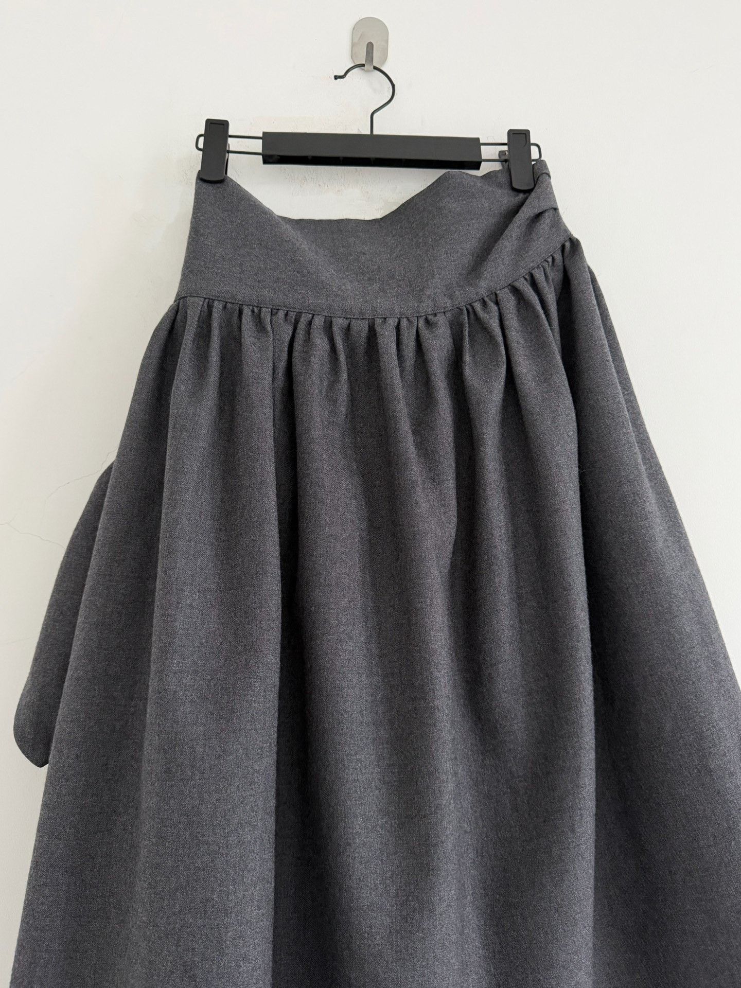 Limi Feu Limi Feu Wool Tie-Waist Skirt Size 40" / US 18 - 6 Thumbnail