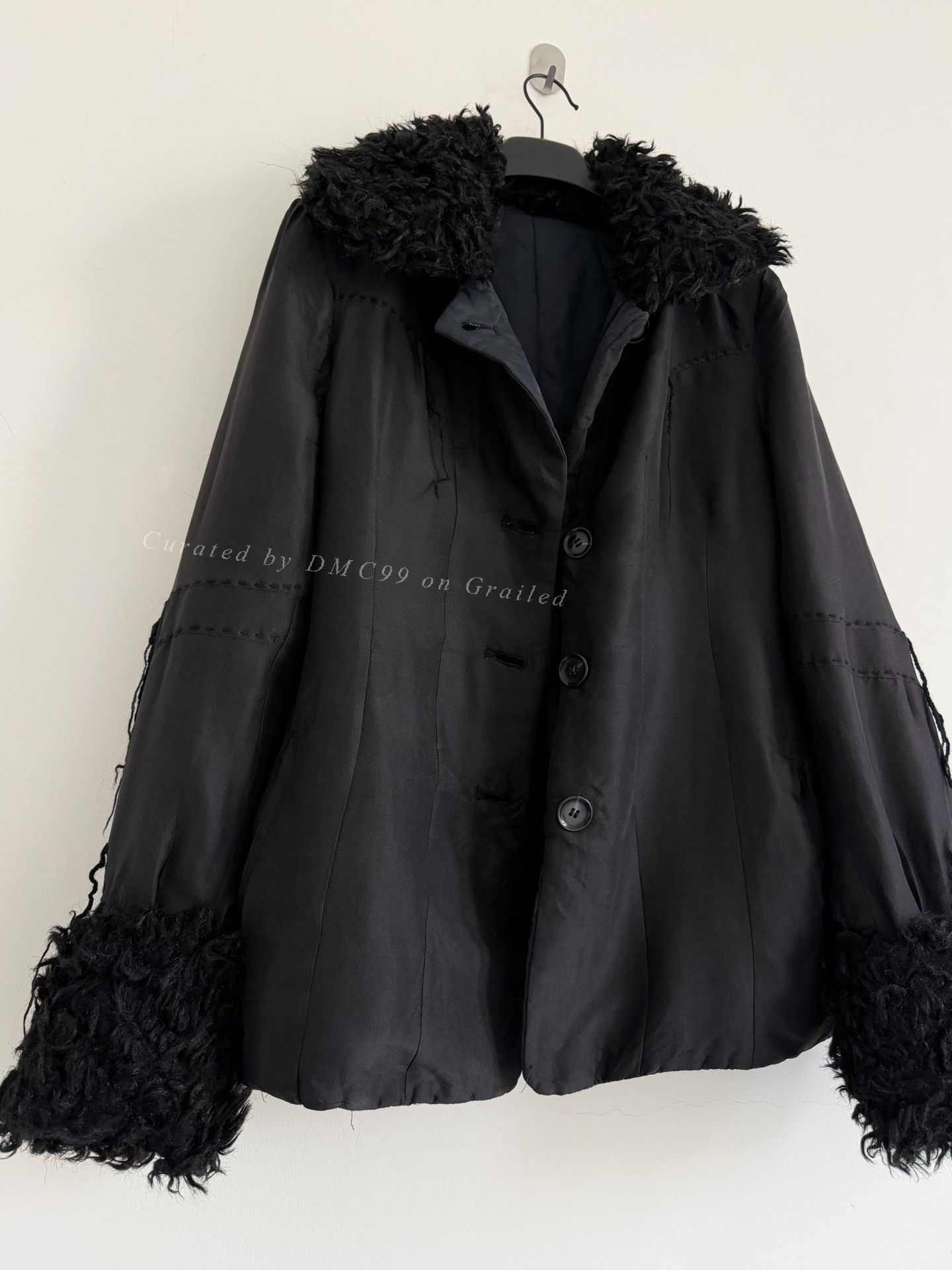 Tsumori Chisato Tsumori Chisato 90s Fur Collar Padded Coat Size M / US 6-8 / IT 42-44 - 3 Thumbnail