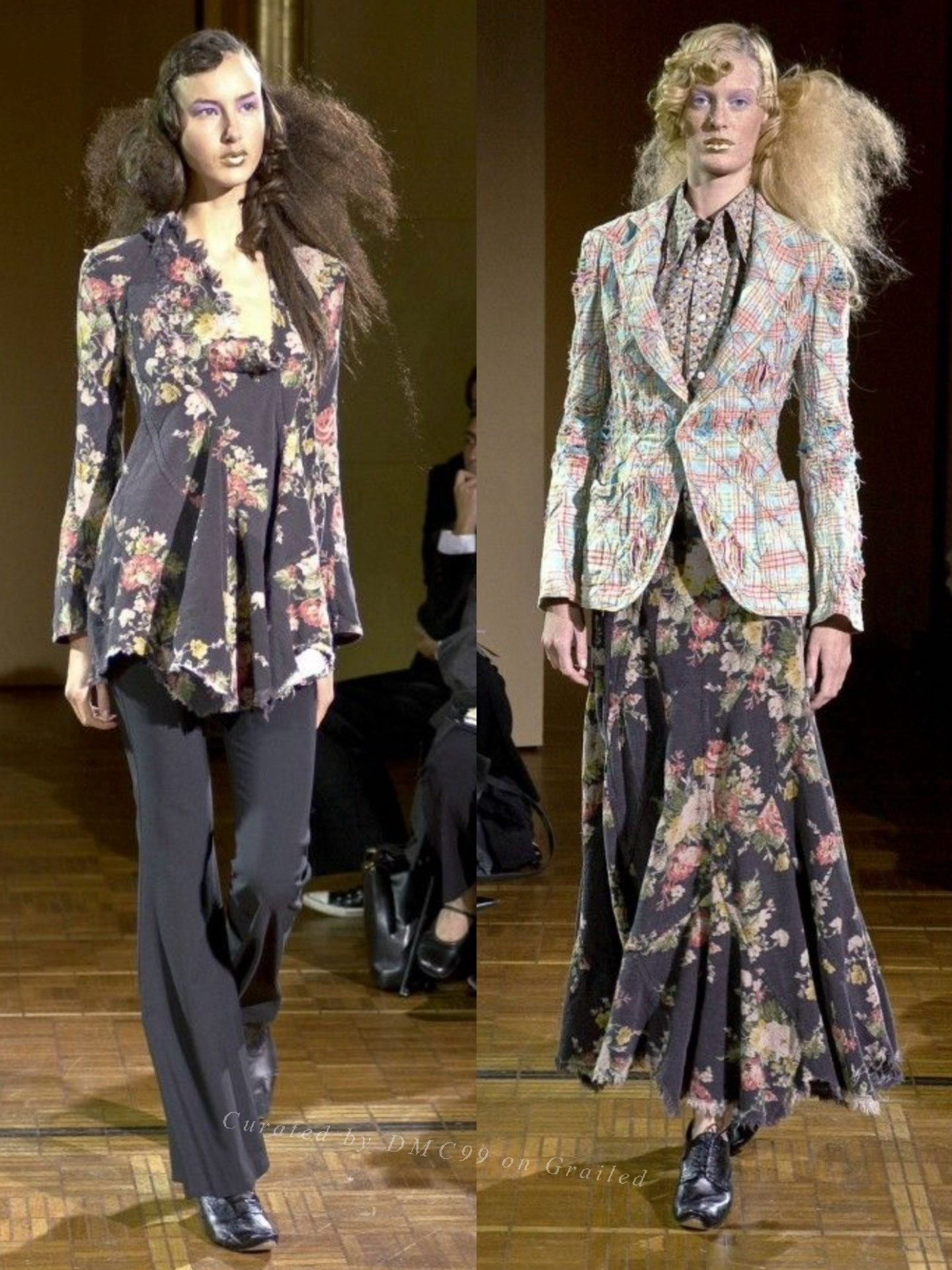 Junya Watanabe Junya Watanabe 2002 Runway Floral Jacket Size S / US 4 / IT 40 - 9 Thumbnail