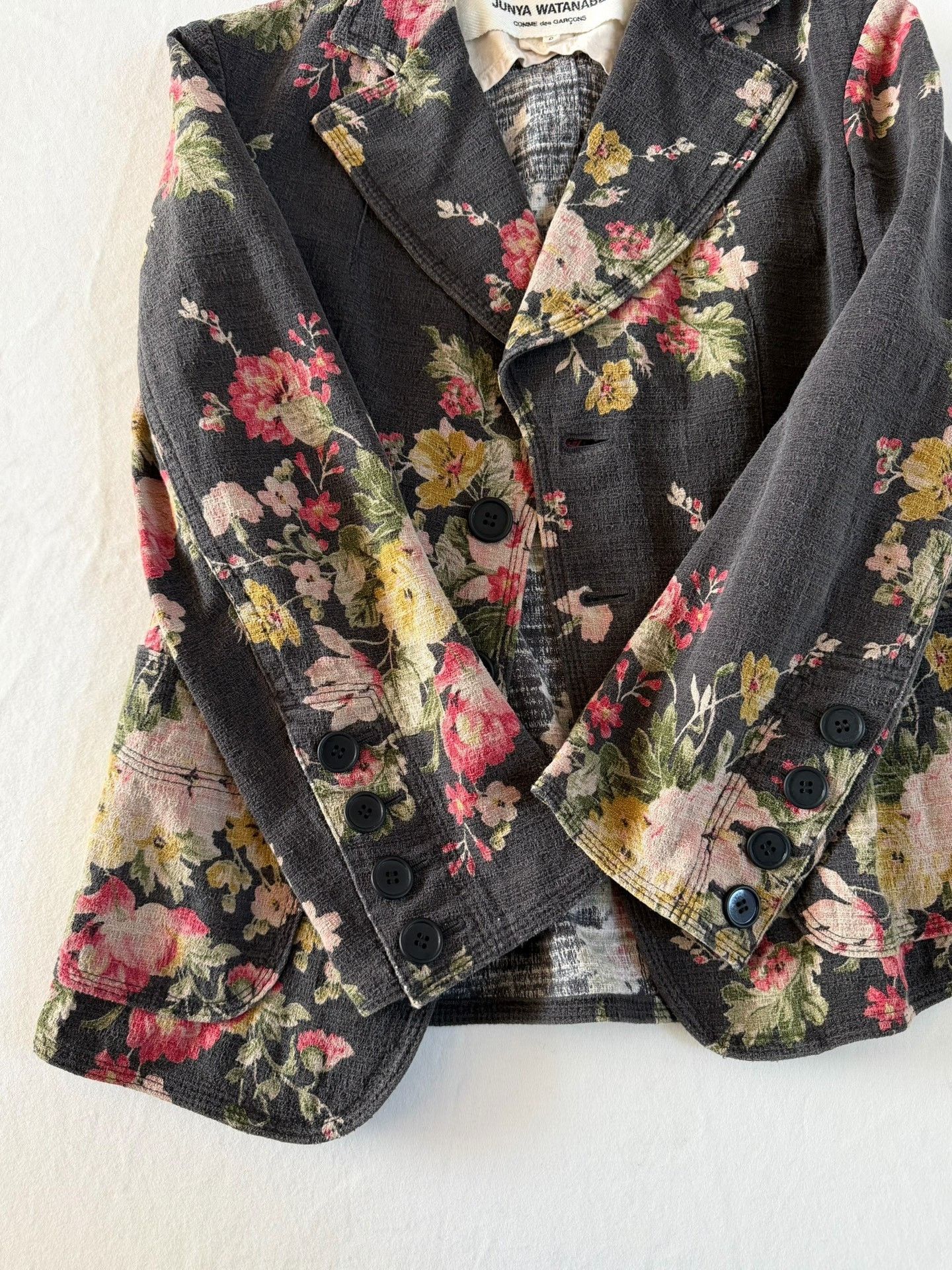 Junya Watanabe Junya Watanabe 2002 Runway Floral Jacket Size S / US 4 / IT 40 - 6 Thumbnail