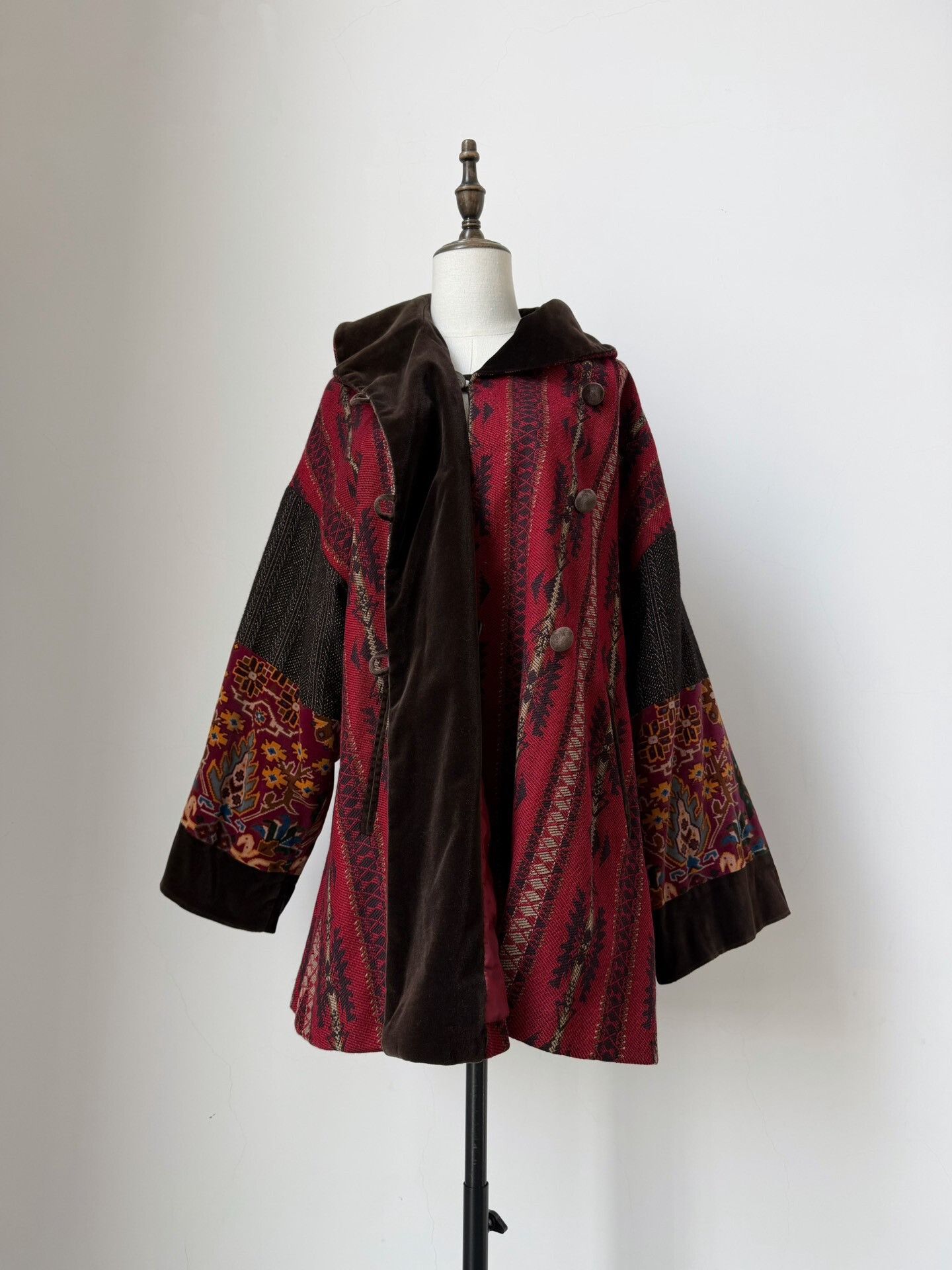 Kenzo Kenzo 1985 Runway Wool Coat Size US M / EU 48-50 / 2 - 4 Thumbnail
