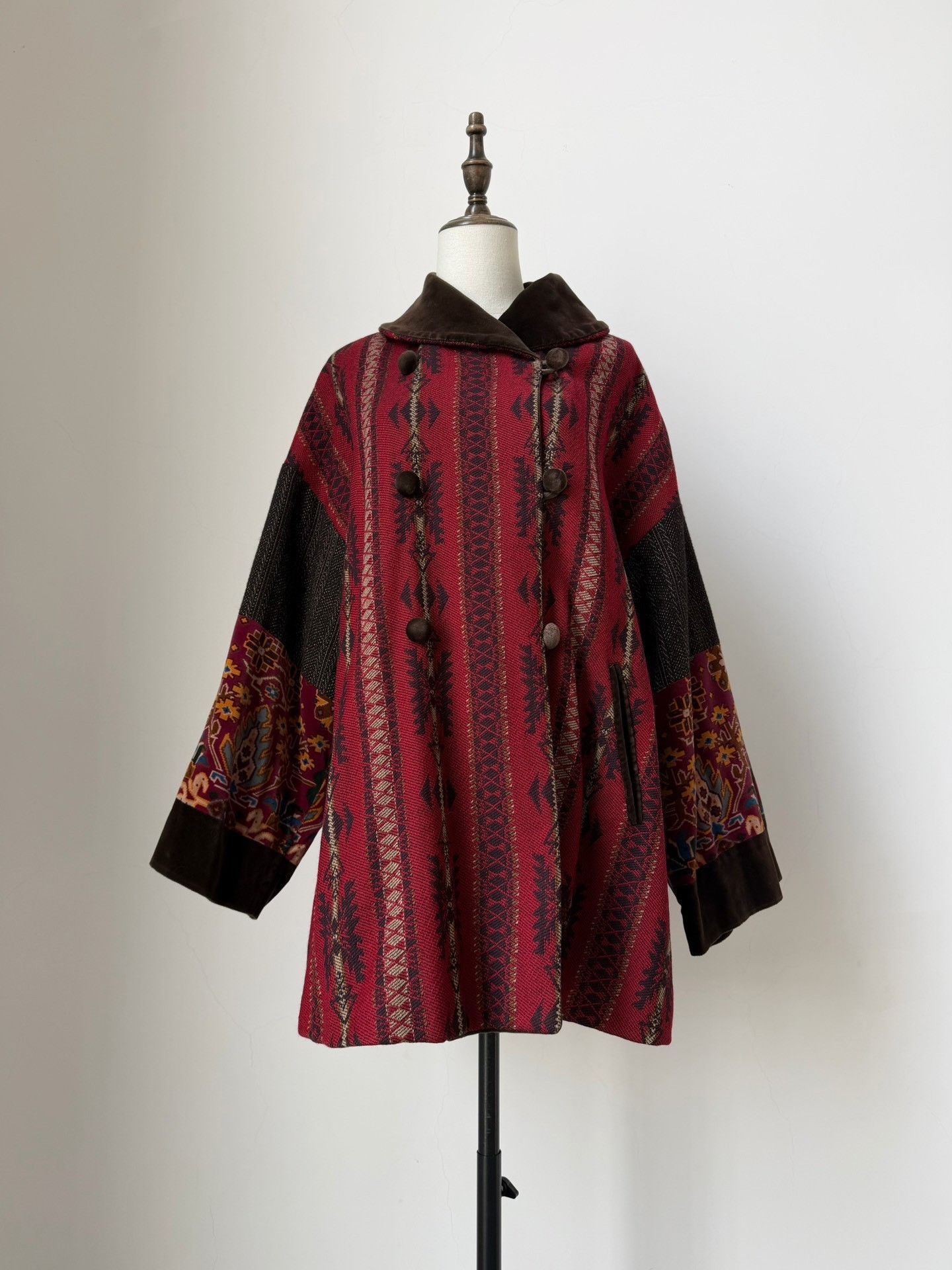 Kenzo Kenzo 1985 Runway Wool Coat Size US M / EU 48-50 / 2 - 5 Thumbnail