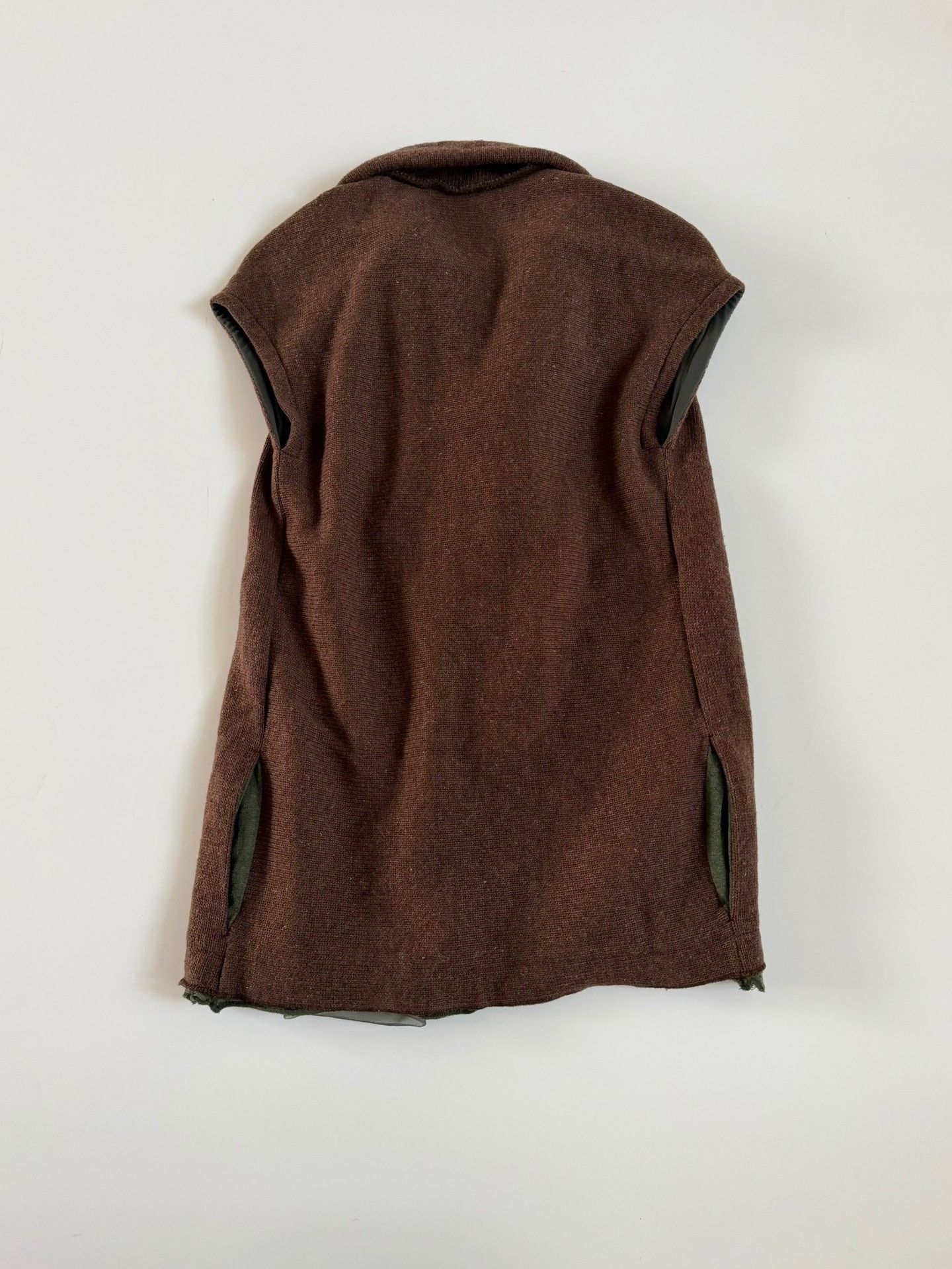 Yohji Yamamoto Y's bis Limi Layered Knit Vest Size S / US 4 / IT 40 - 4 Thumbnail