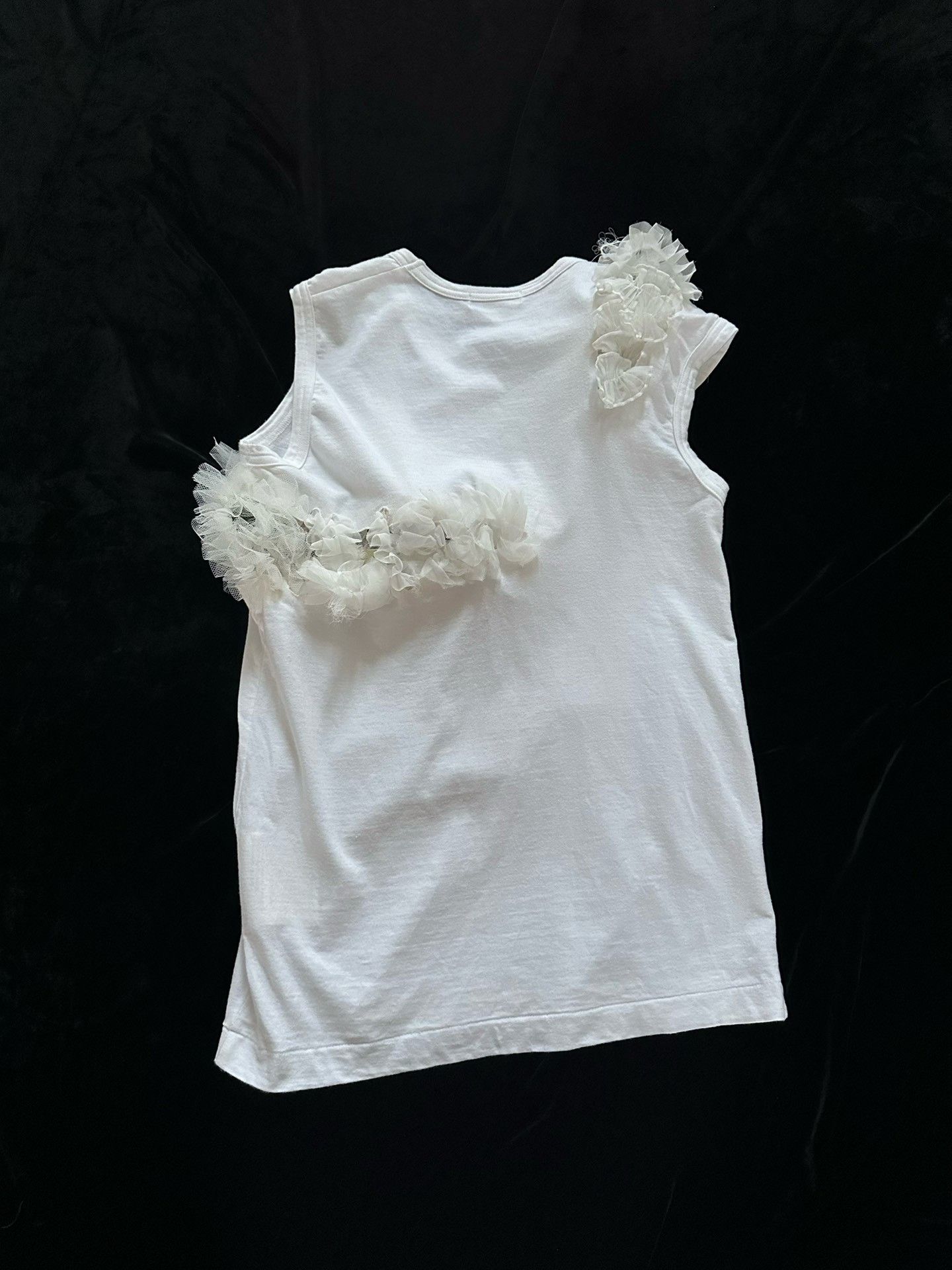 Rei Kawakubo Comme des Garçons 2006 3D Flower Sleeveless Tank Size S / US 4 / IT 40 - 5 Thumbnail