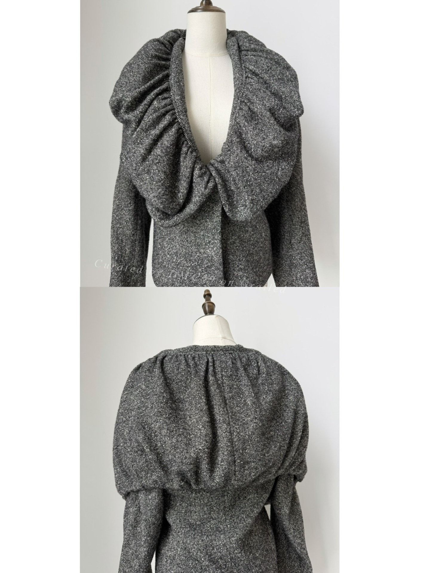 Dries Van Noten Dries van Noten 2000 FW Bubble Collar Jacket Size L / US 10 / IT 46 - 7 Thumbnail