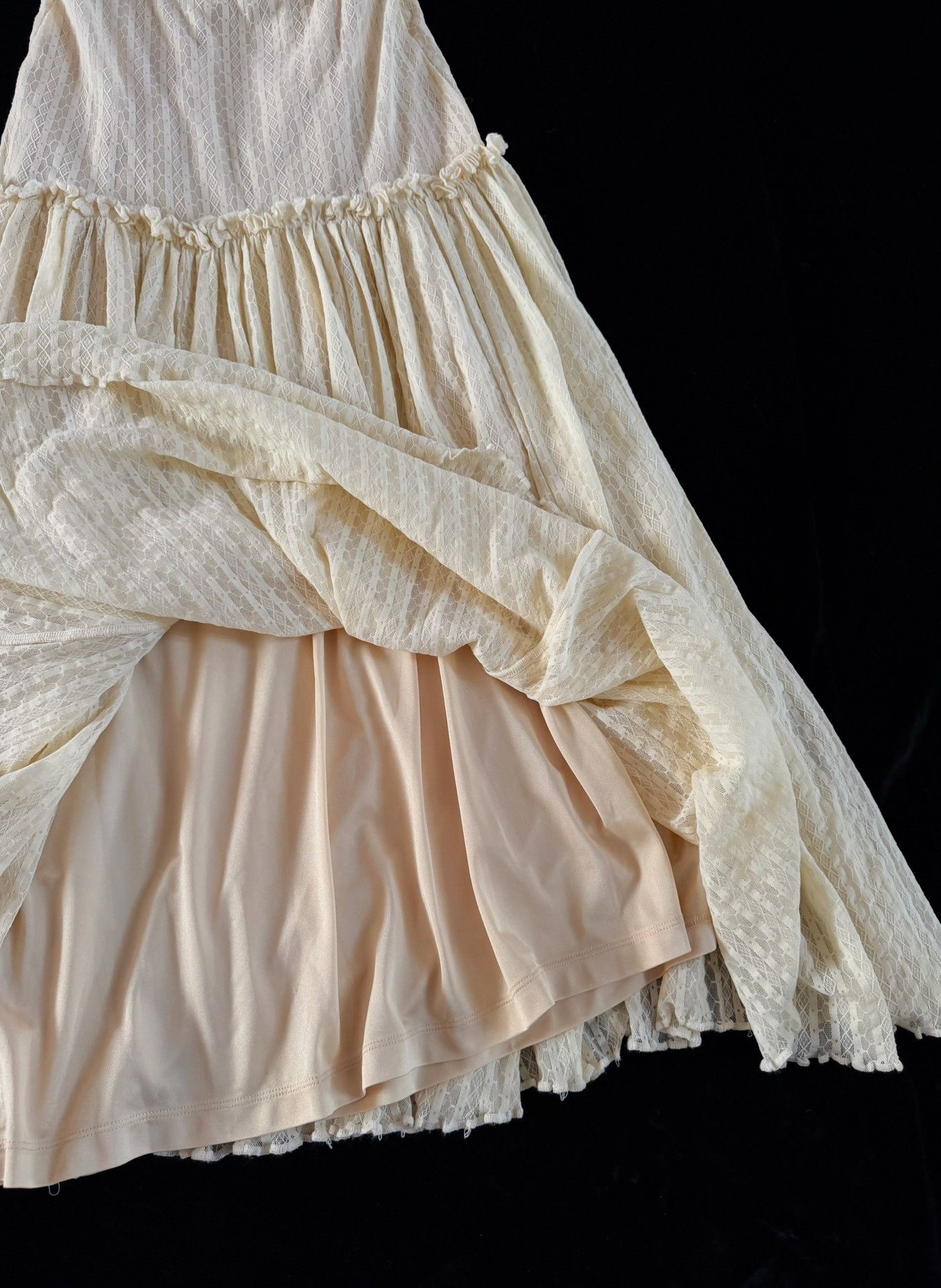 Jean Paul Gaultier Jean Paul Gaultier Vintage Mesh Tulle Skirt Size 40" / US 18 - 7 Thumbnail