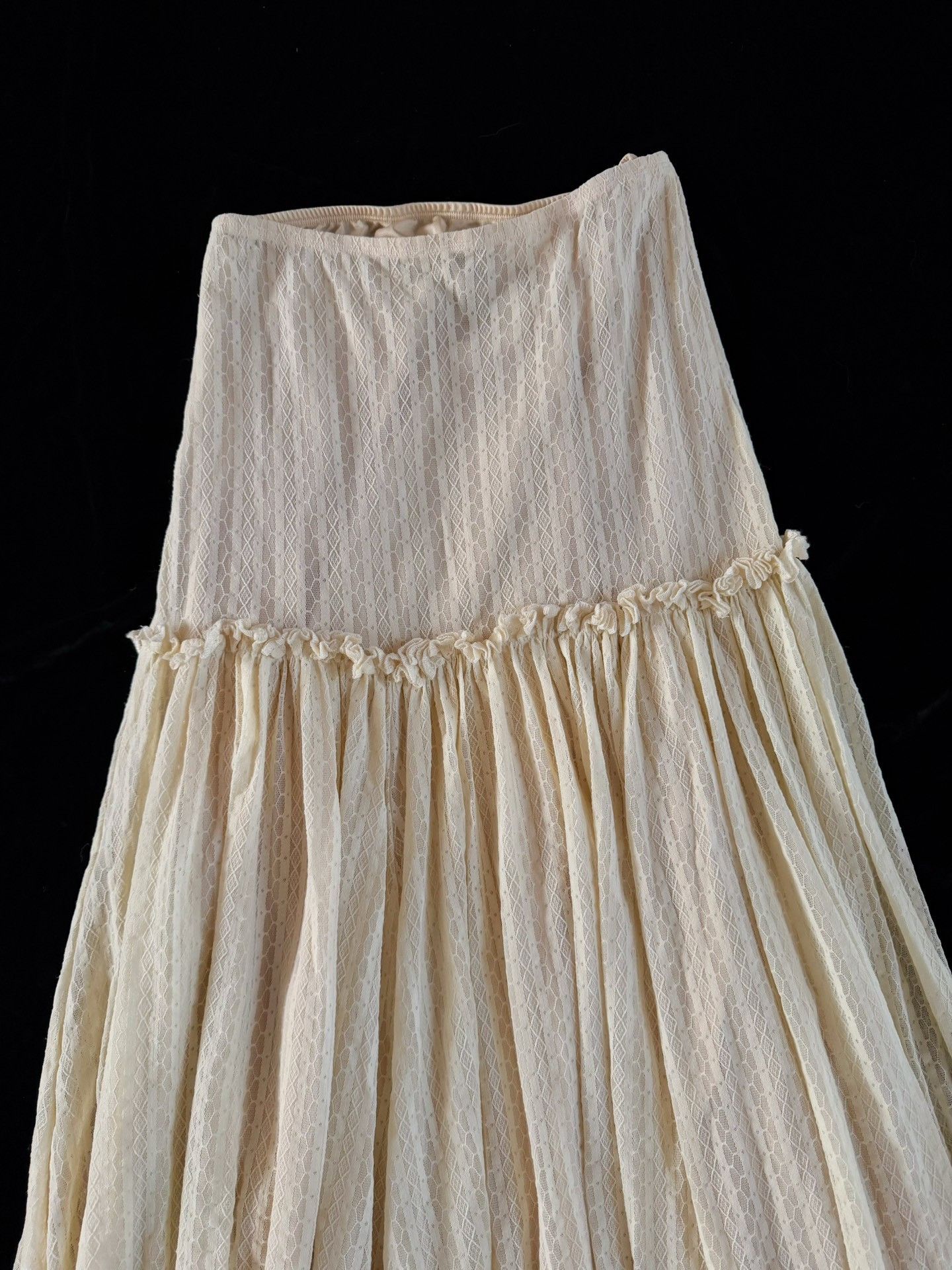 Jean Paul Gaultier Jean Paul Gaultier Vintage Mesh Tulle Skirt Size 40" / US 18 - 4 Thumbnail