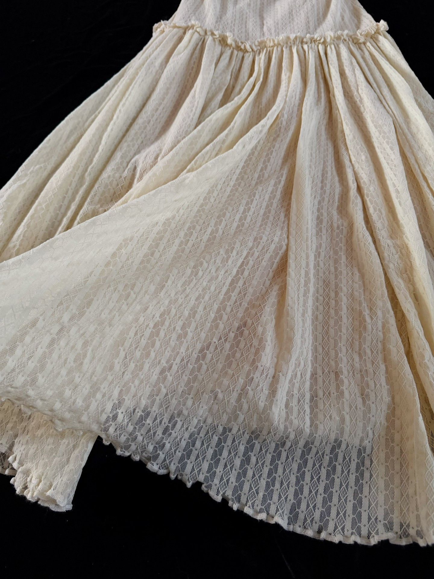 Jean Paul Gaultier Jean Paul Gaultier Vintage Mesh Tulle Skirt Size 40" / US 18 - 5 Thumbnail