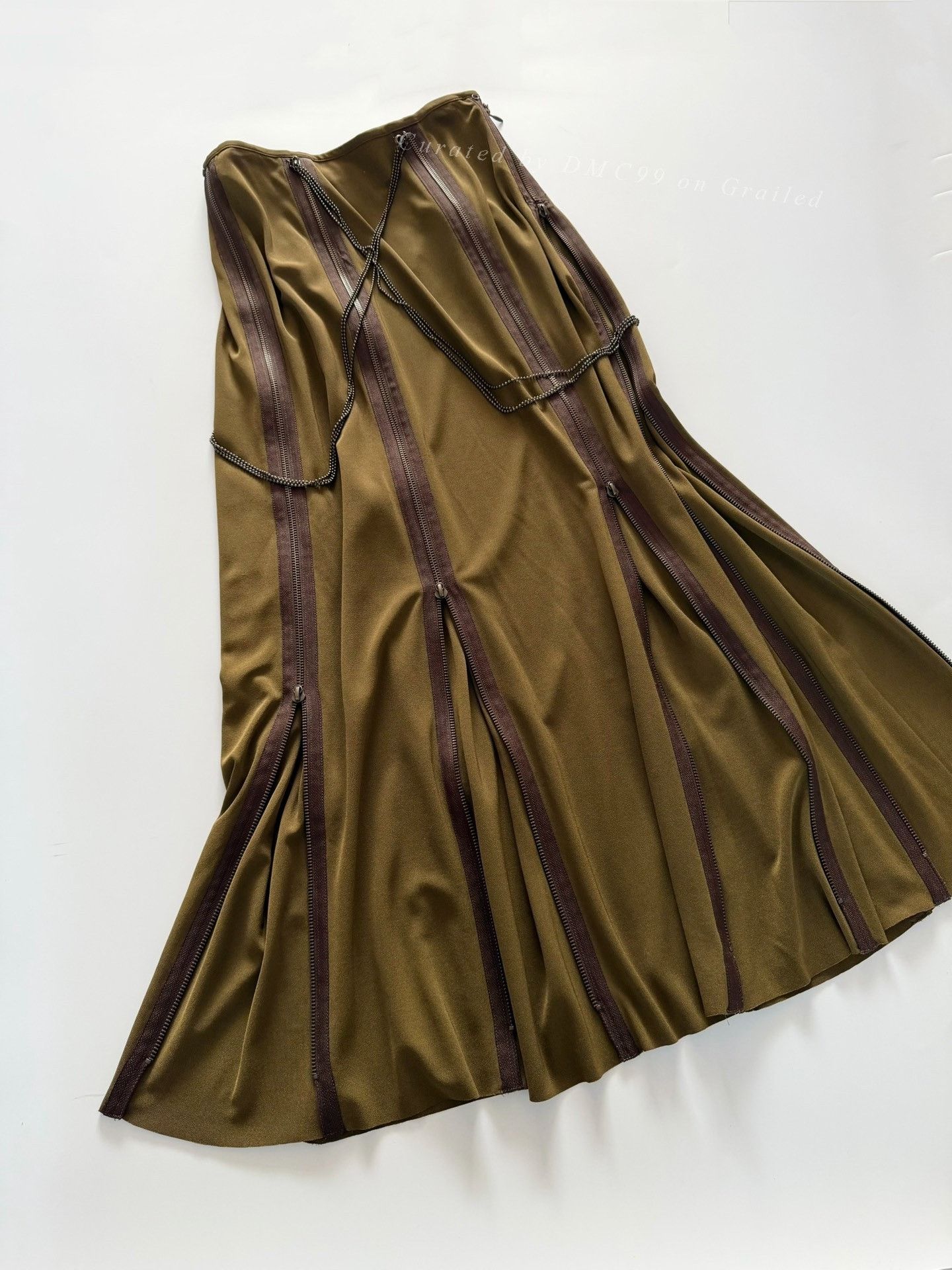Jean Paul Gaultier Jean Paul Gaultier Vintage Chain Skirt Size 38" / US 16 / IT 52 - 7 Thumbnail
