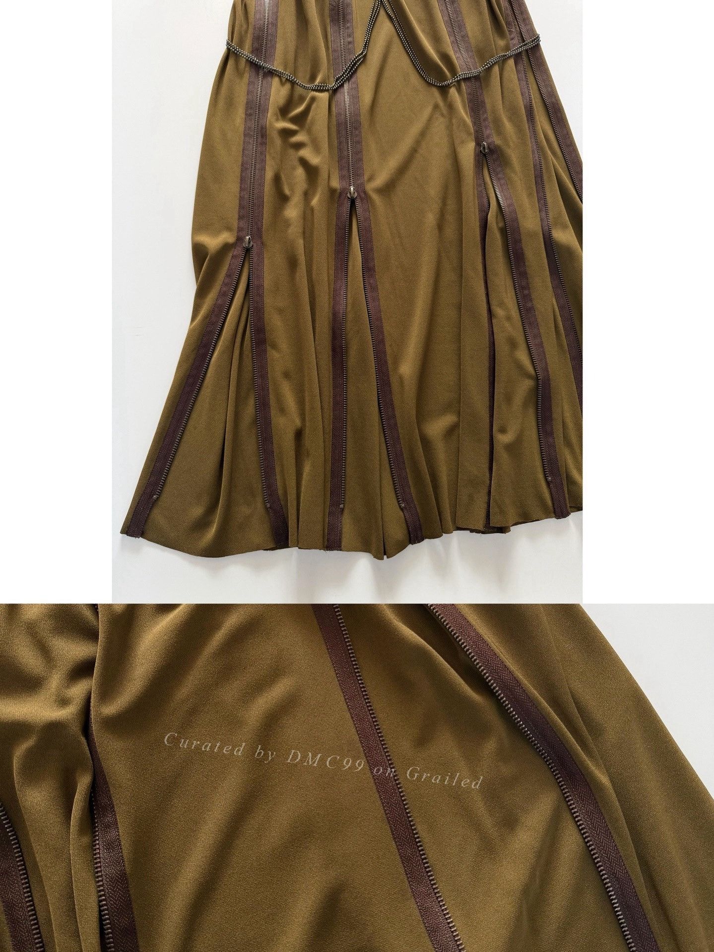 Jean Paul Gaultier Jean Paul Gaultier Vintage Chain Skirt Size 38" / US 16 / IT 52 - 8 Thumbnail