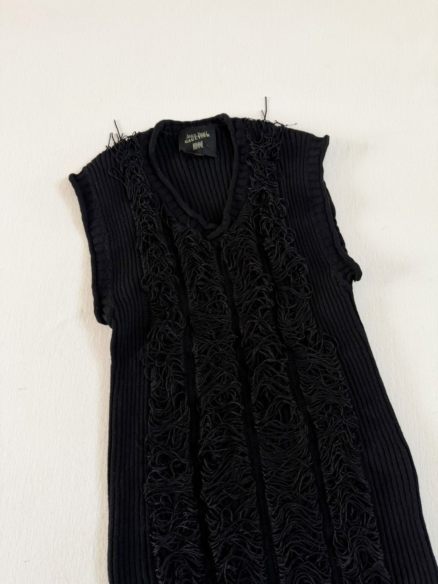 Jean Paul Gaultier Jean Paul Gaultier Vintage Wool Sleeveless Vest Size US M / EU 48-50 / 2 - 3 Thumbnail