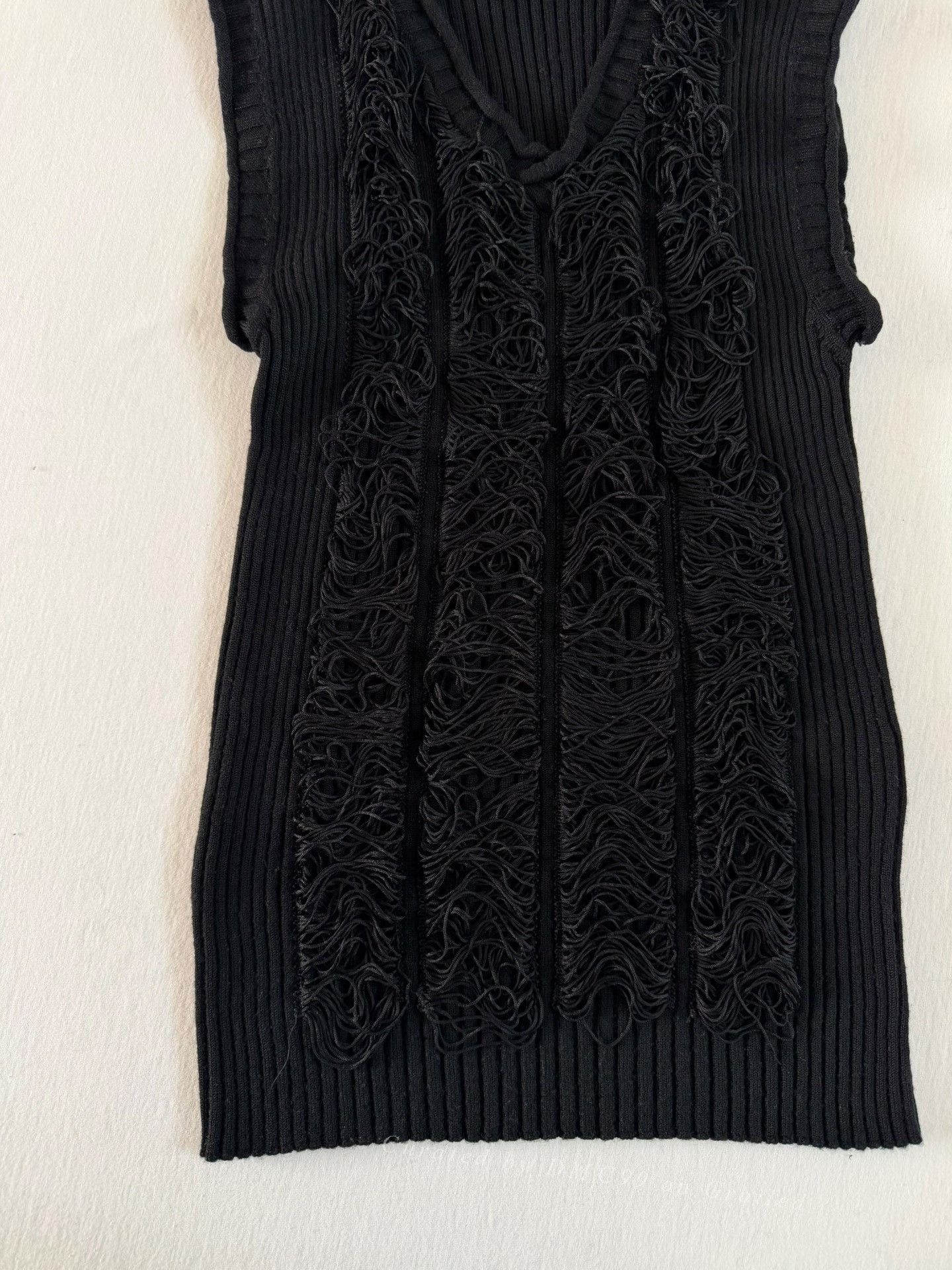 Jean Paul Gaultier Jean Paul Gaultier Vintage Wool Sleeveless Vest Size US M / EU 48-50 / 2 - 2 Thumbnail