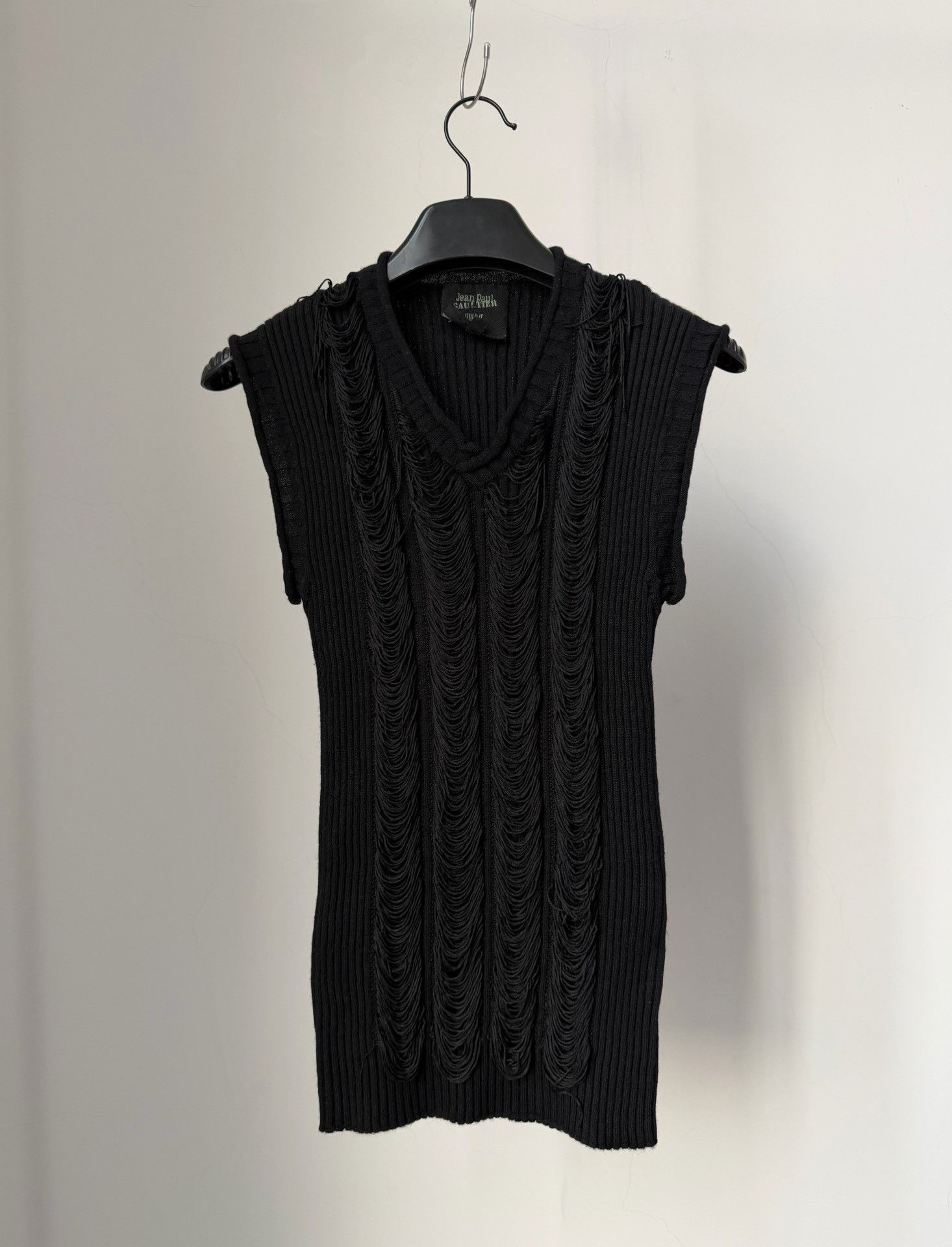 Jean Paul Gaultier Jean Paul Gaultier Vintage Wool Sleeveless Vest Size US M / EU 48-50 / 2 - 5 Thumbnail