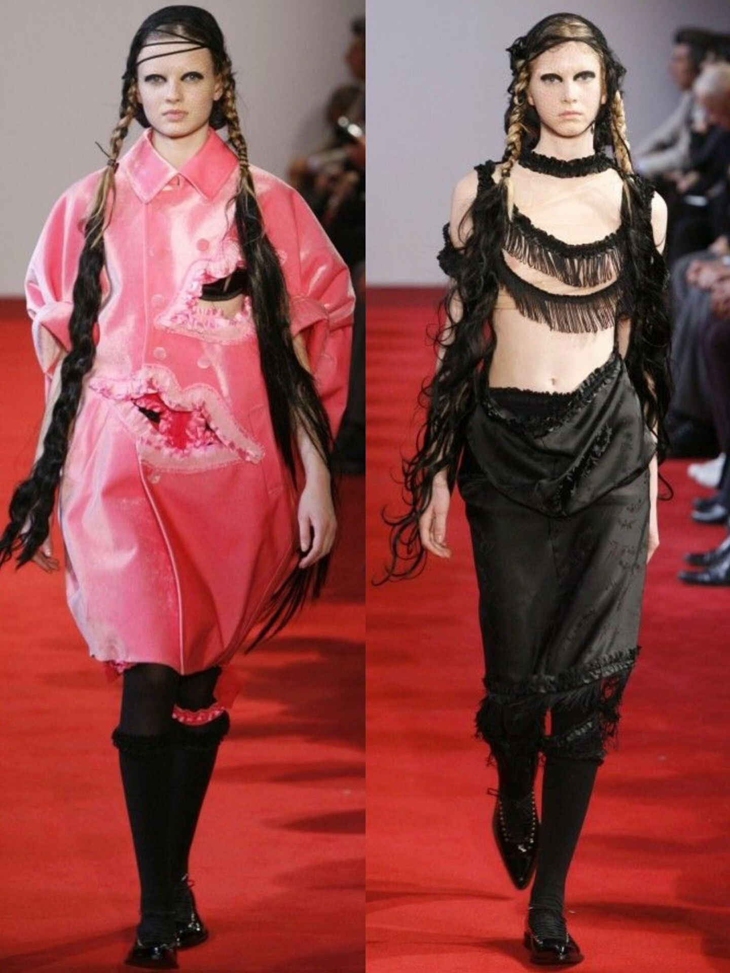 Comme des Garcons Comme des Garçons 2008 Pink Ruffled Skirt Size 38" / US 16 / IT 52 - 9 Thumbnail