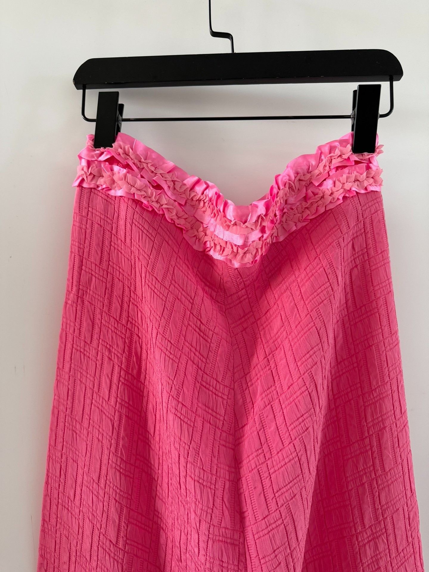 Comme des Garcons Comme des Garçons 2008 Pink Ruffled Skirt Size 38" / US 16 / IT 52 - 2 Thumbnail