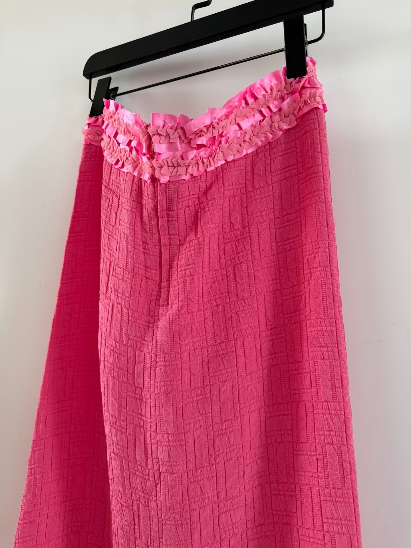 Comme des Garcons Comme des Garçons 2008 Pink Ruffled Skirt Size 38" / US 16 / IT 52 - 8 Thumbnail