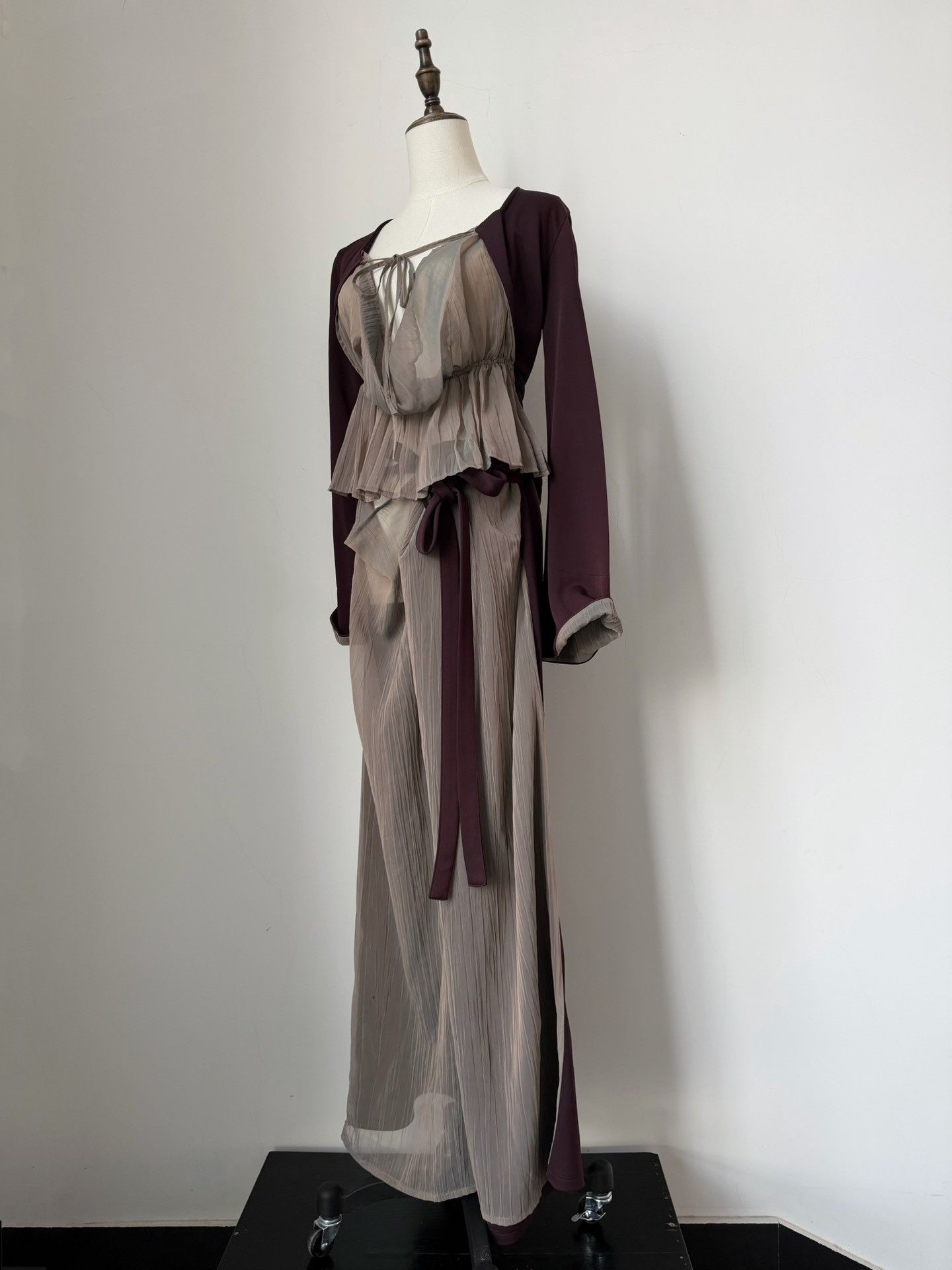 Jean Paul Gaultier Jean Paul Gaultier 1990s Runway Top & Skirt Set Size 40" / US 18 - 4 Thumbnail