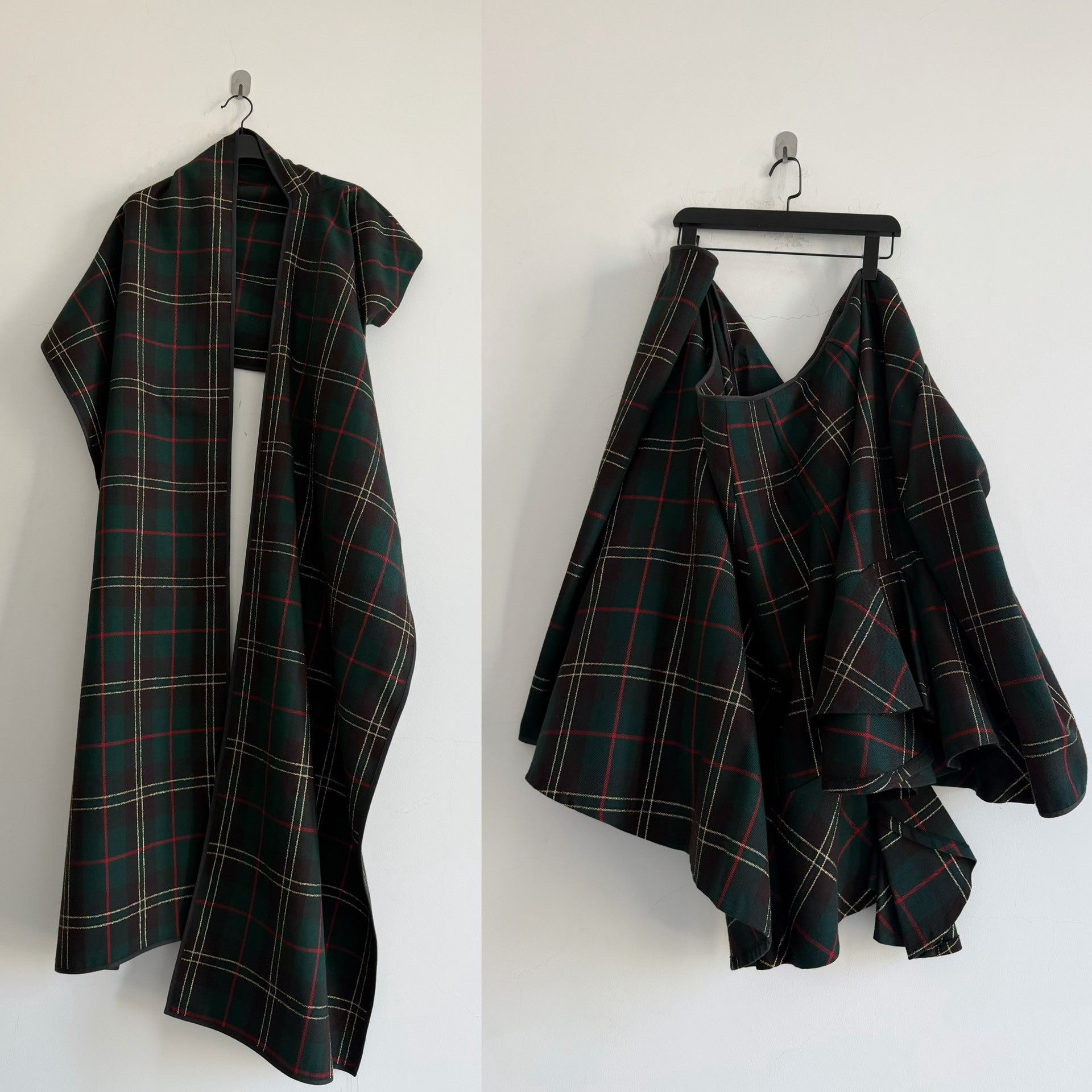 Rei Kawakubo Comme des Garçons 1999 Top & Skirt Set Size 38" / US 16 / IT 52 - 6 Thumbnail