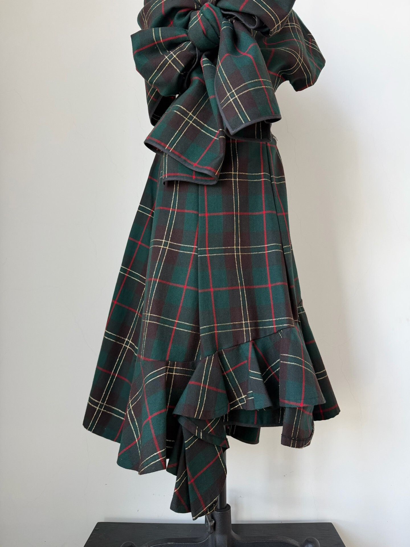 Rei Kawakubo Comme des Garçons 1999 Top & Skirt Set Size 38" / US 16 / IT 52 - 4 Thumbnail