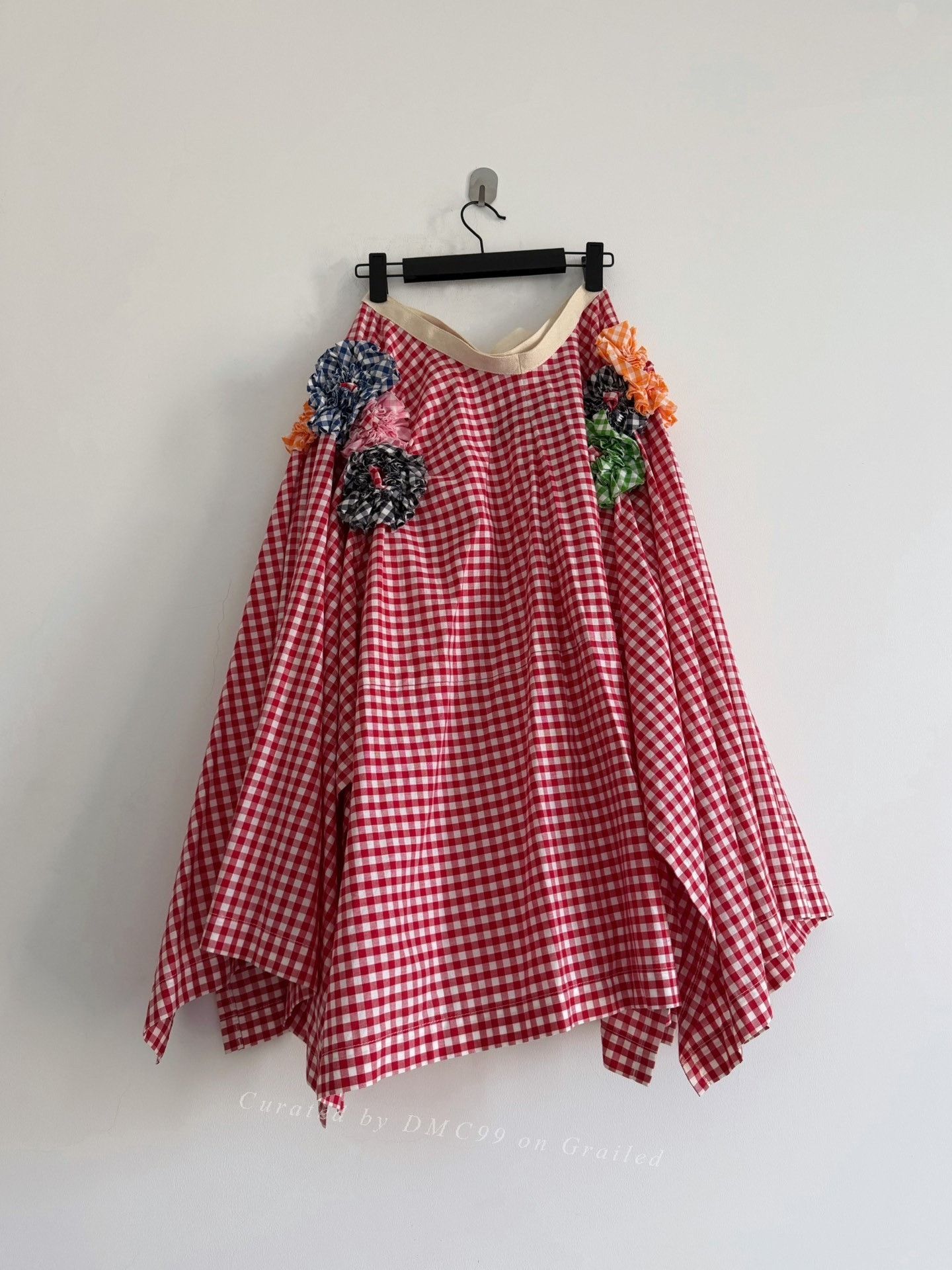 Comme des Garcons Comme des Garçons Tricot Apron Skirt Size 33" - 2 Thumbnail