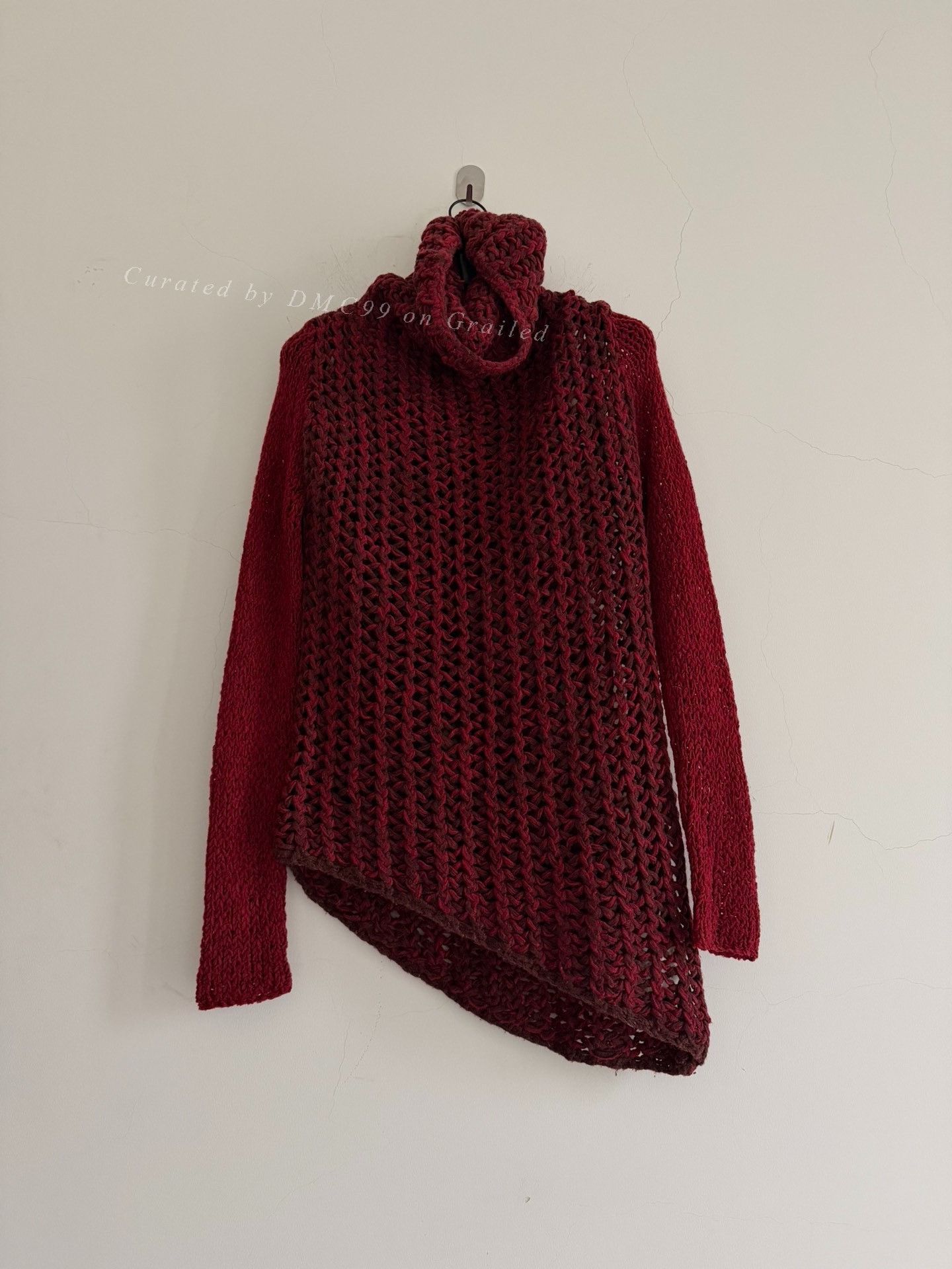 Helmut Lang Helmut Lang High Neck Hollow Out Sweater Size S / US 4 / IT 40 - 6 Thumbnail