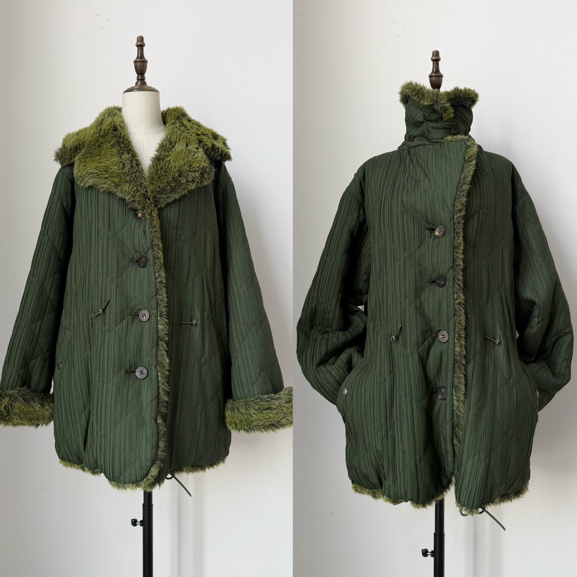 Issey Miyake Issey Miyake 1998 Main Line Pleated Jacket Size US M / EU 48-50 / 2 - 8 Thumbnail