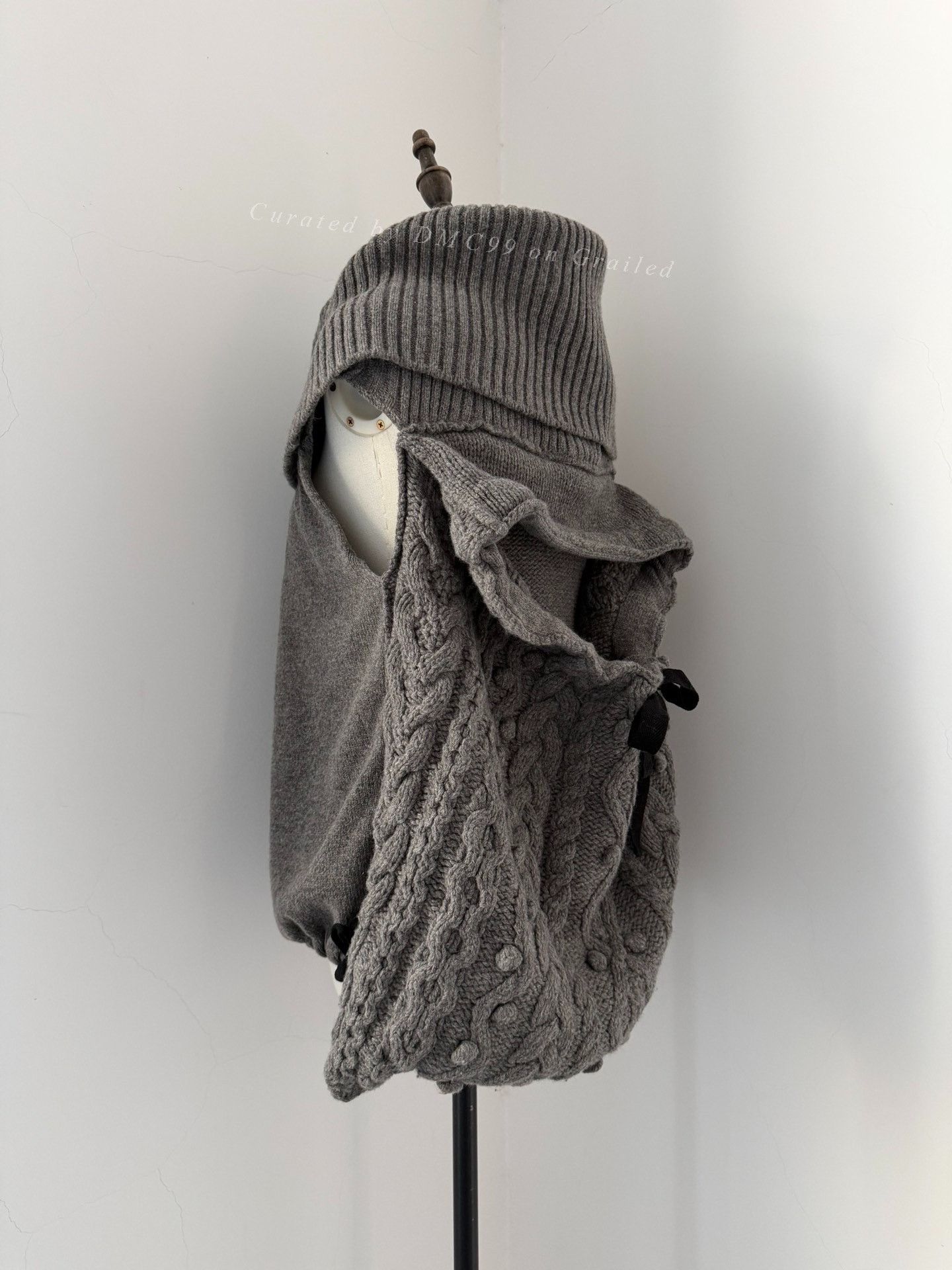 Rei Kawakubo Comme des Garçons 2010 Tao Sleeveless Knit Top Size M / US 6-8 / IT 42-44 - 9 Thumbnail