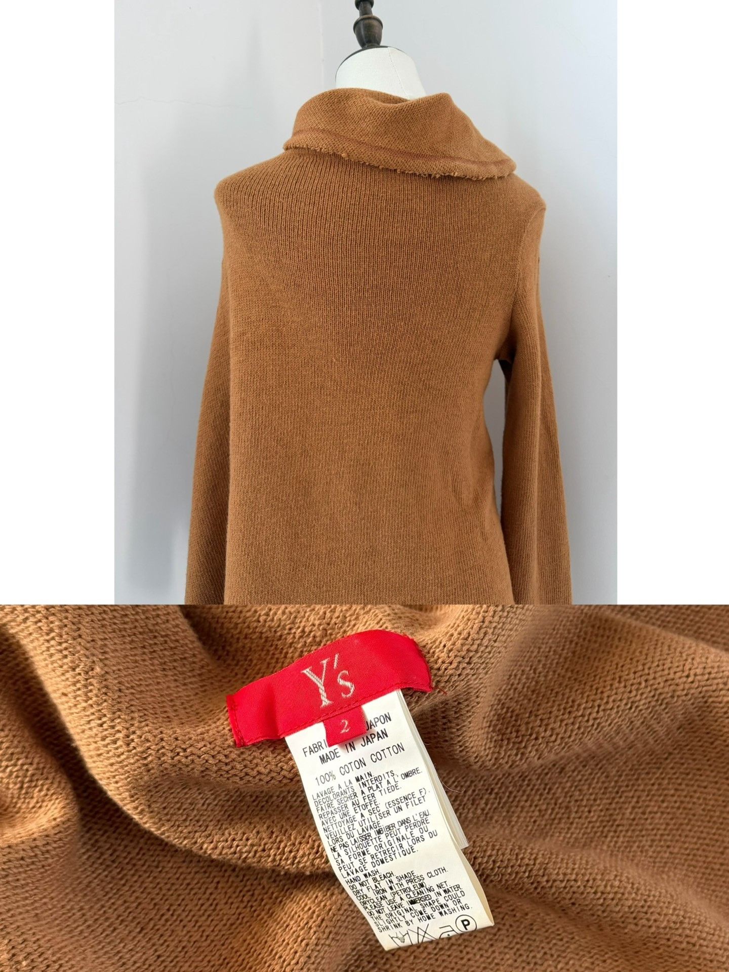Yohji Yamamoto Yohji Yamamoto Y's Deformed Knit Top Size M / US 6-8 / IT 42-44 - 9 Thumbnail