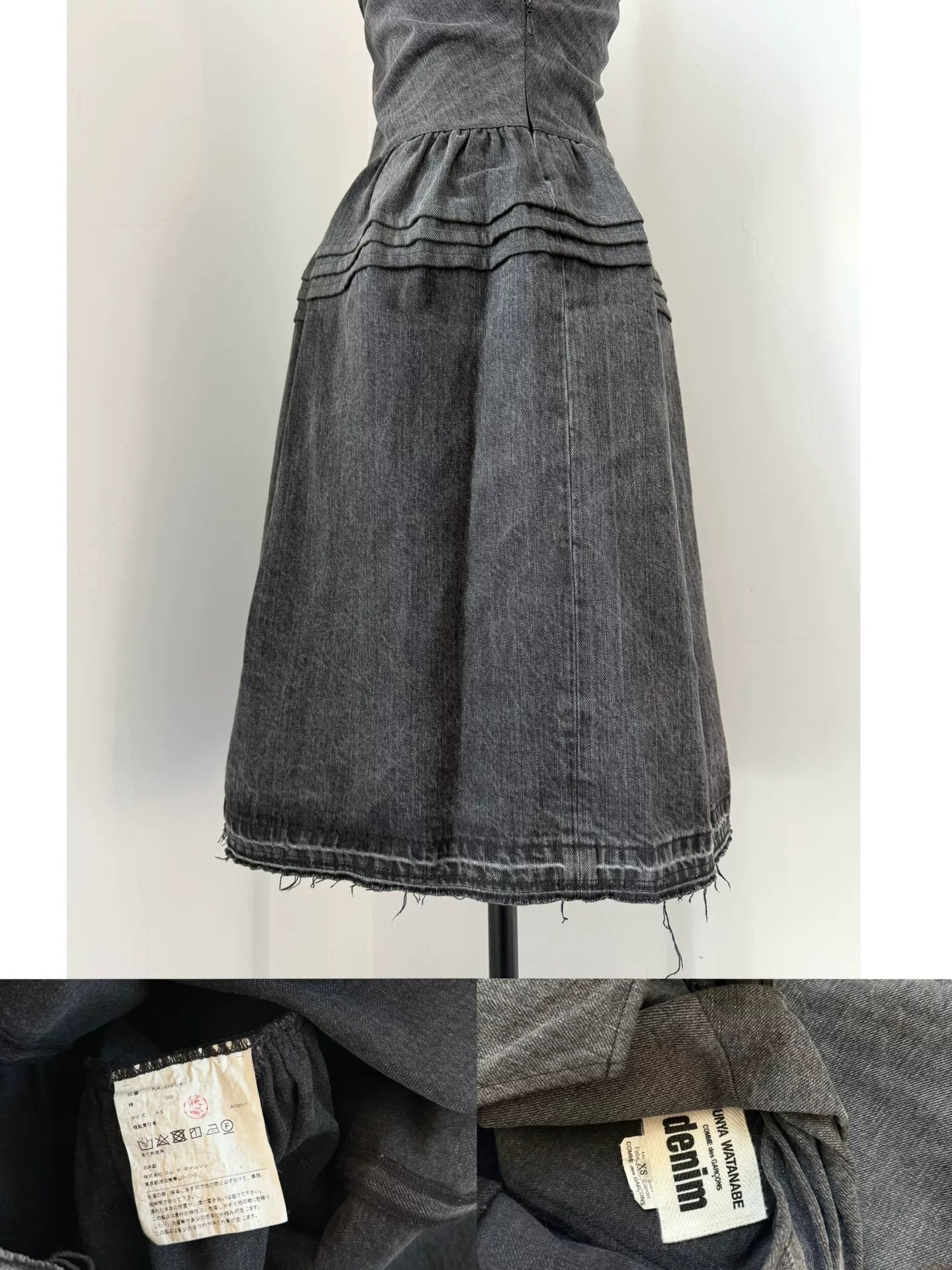 Junya Watanabe Junya Watanabe AD2017 Cotton Dress Size XS / US 0-2 / IT 36-38 - 6 Thumbnail
