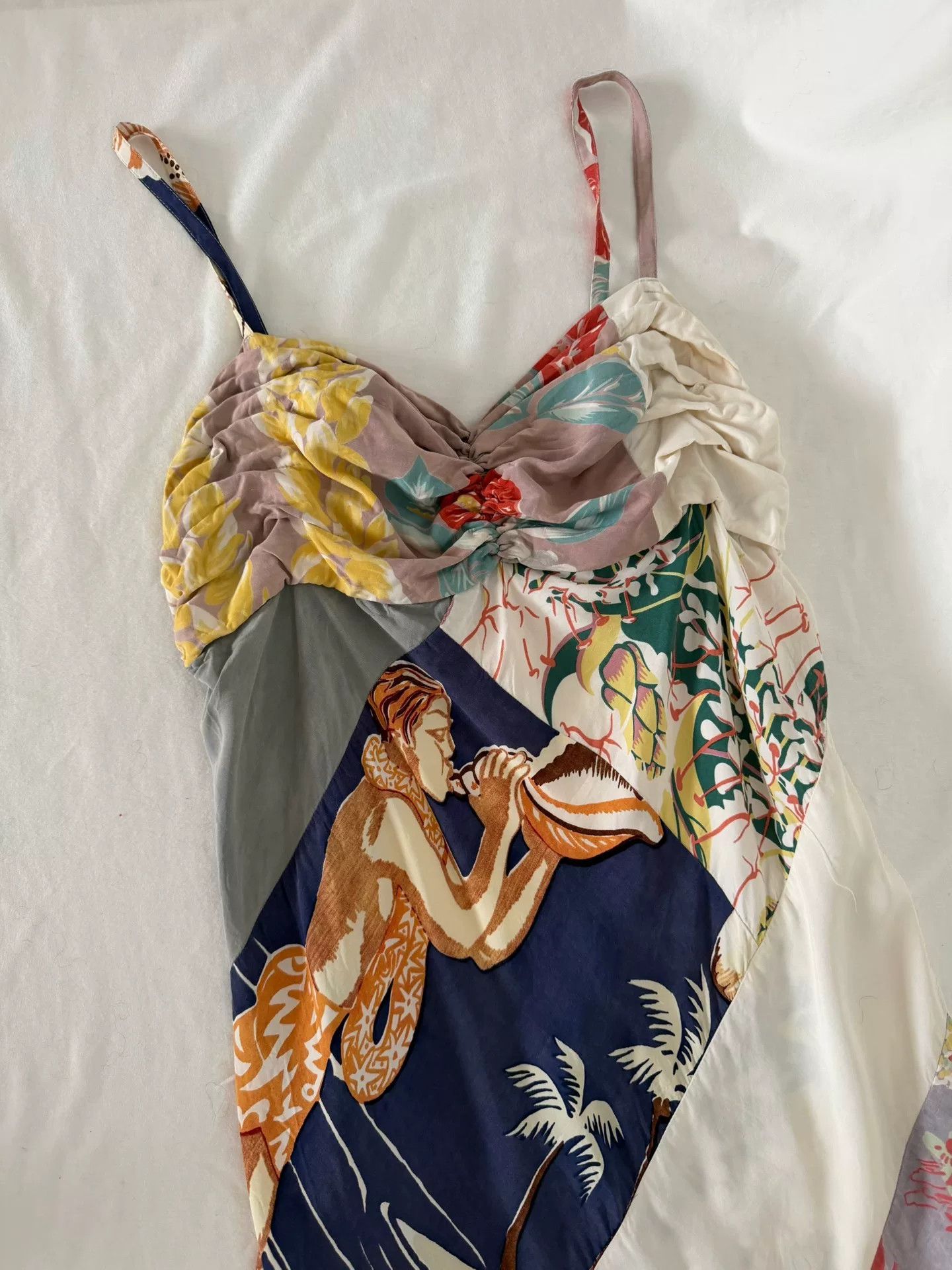 Junya Watanabe Junya Watanabe 2002 Patchwork Camisole Dress Size S / US 4 / IT 40 - 6 Thumbnail