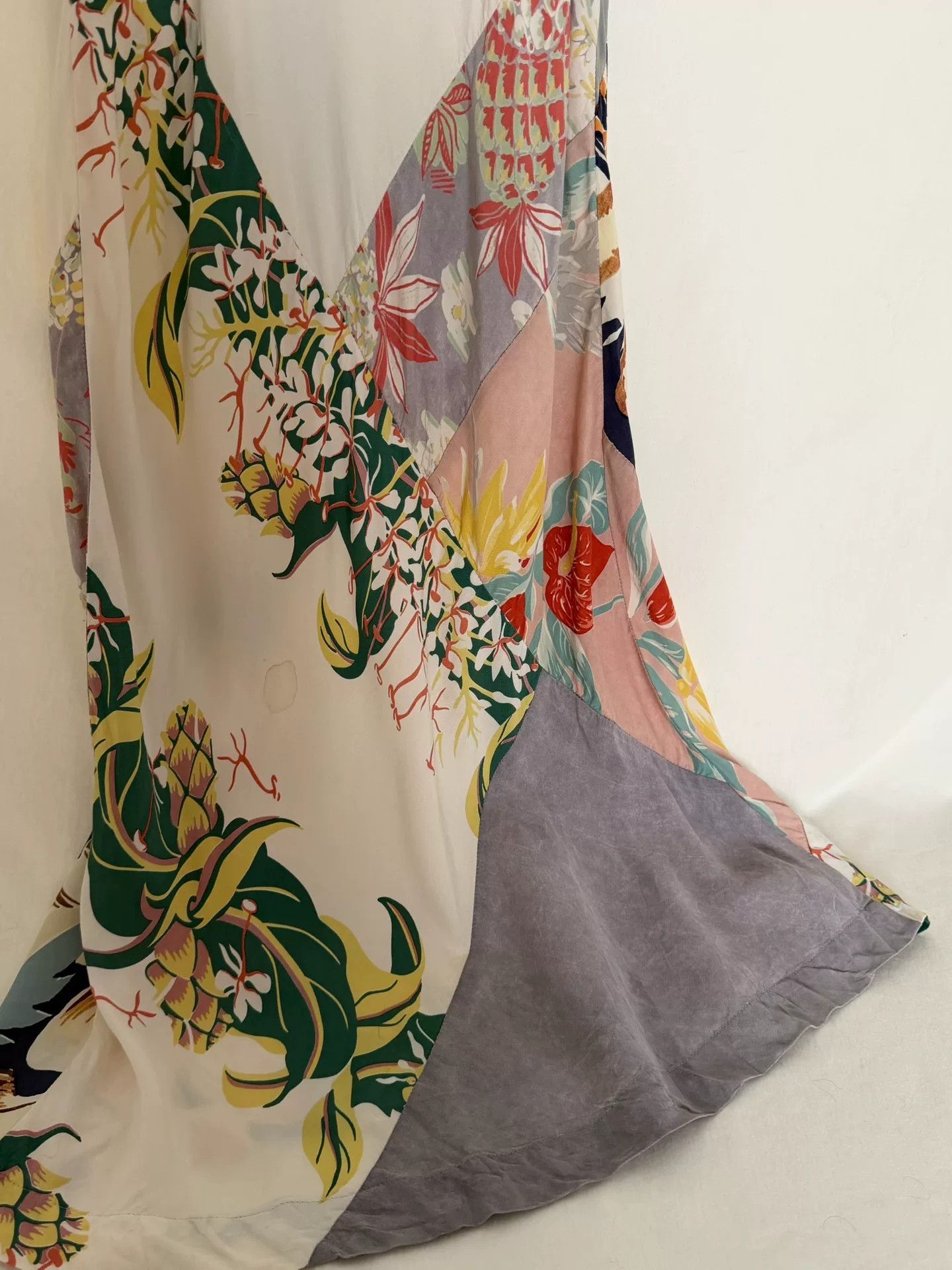 Junya Watanabe Junya Watanabe 2002 Patchwork Camisole Dress Size S / US 4 / IT 40 - 4 Thumbnail