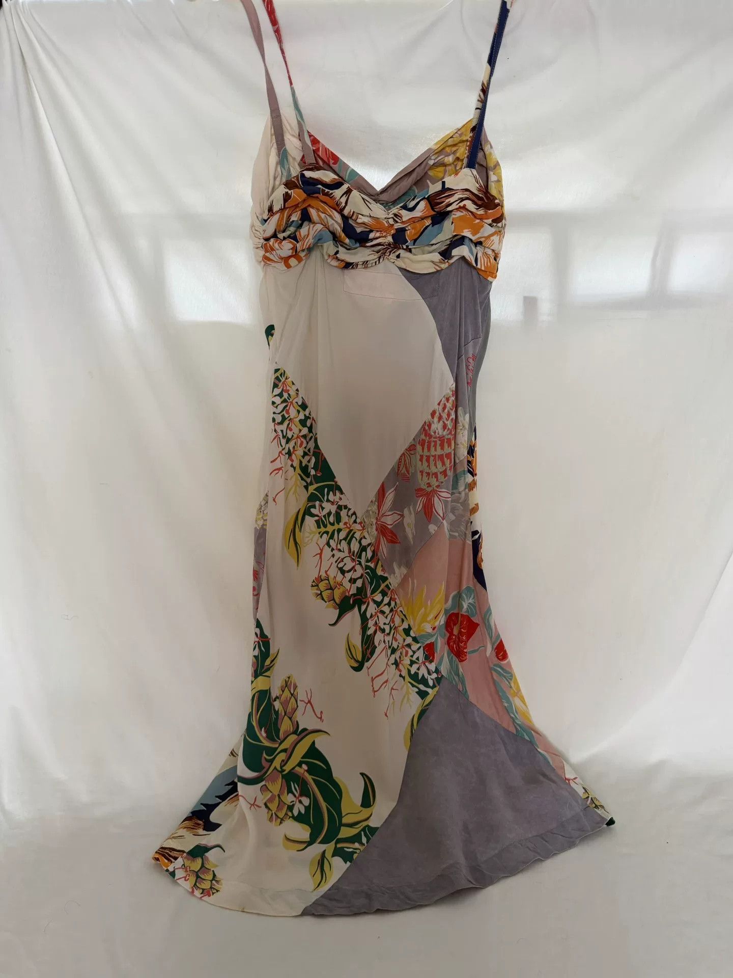 Junya Watanabe Junya Watanabe 2002 Patchwork Camisole Dress Size S / US 4 / IT 40 - 3 Thumbnail