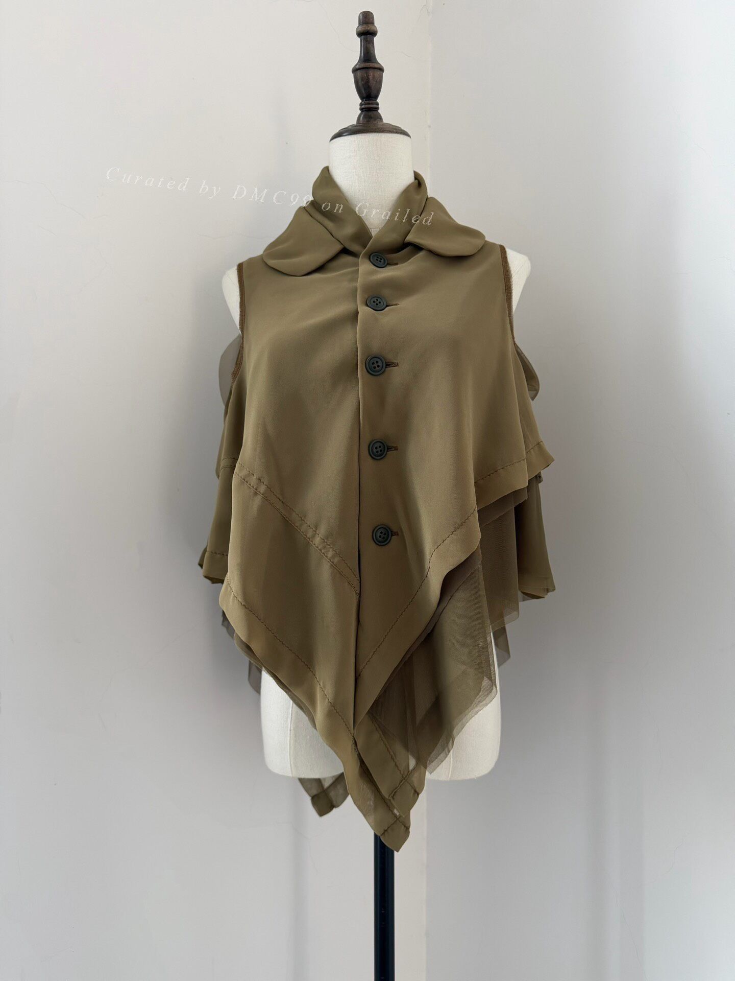 Comme des Garcons Comme des Garçons 2009 Sleeveless Top Size XS / US 0-2 / IT 36-38 - 6 Thumbnail