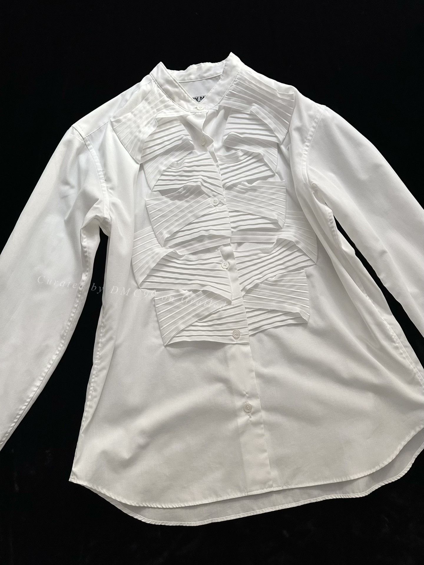 Issey Miyake Issey Miyake Origami Decor White Shirt Size US M / EU 48-50 / 2 - 8 Thumbnail