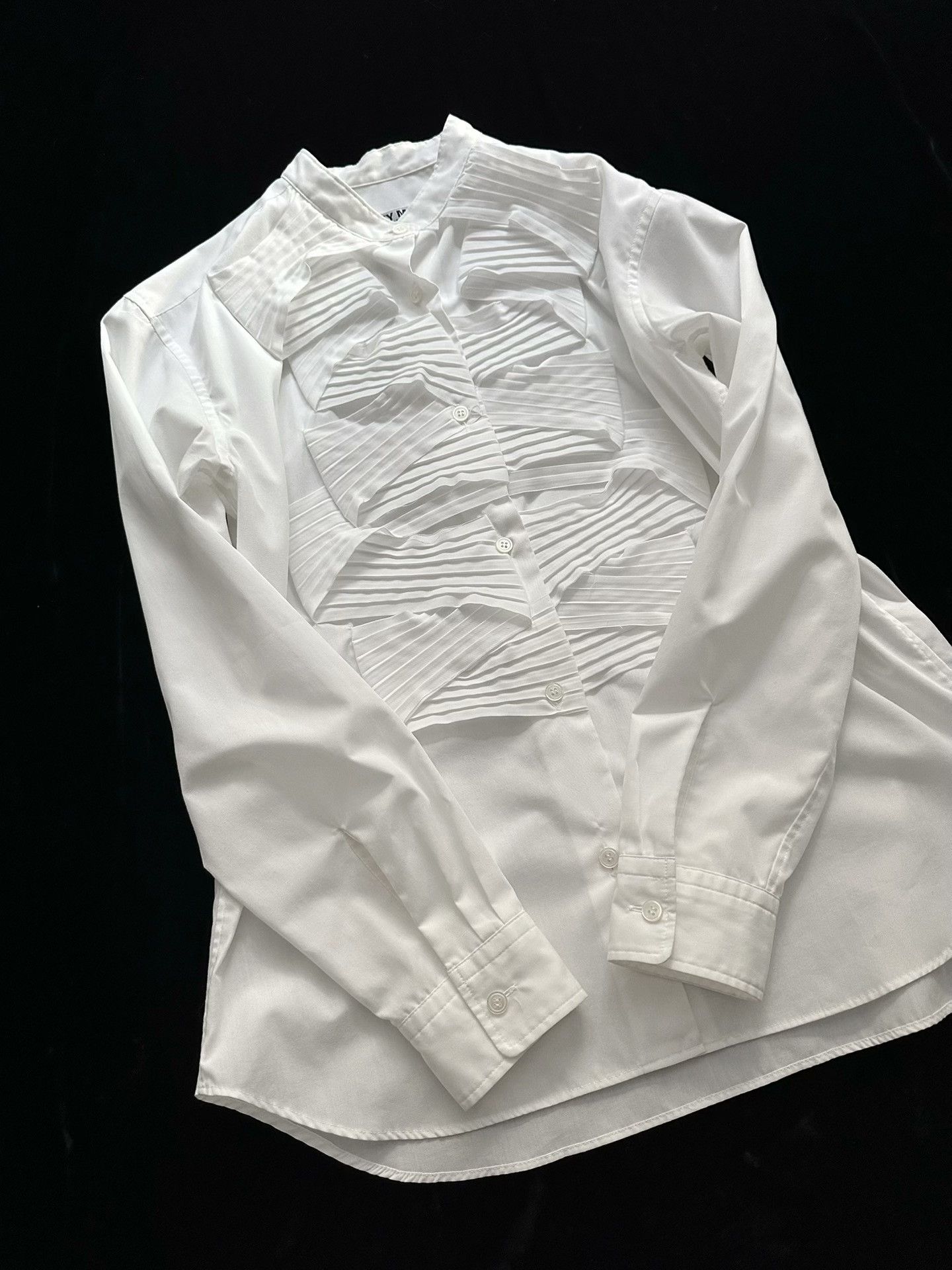 Issey Miyake Issey Miyake Origami Decor White Shirt Size US M / EU 48-50 / 2 - 3 Thumbnail