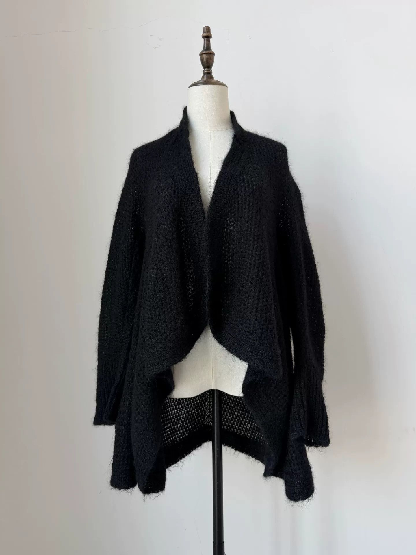 Yohji Yamamoto Y's Deformed Knit Cardigan Size M / US 6-8 / IT 42-44 - 2 Thumbnail