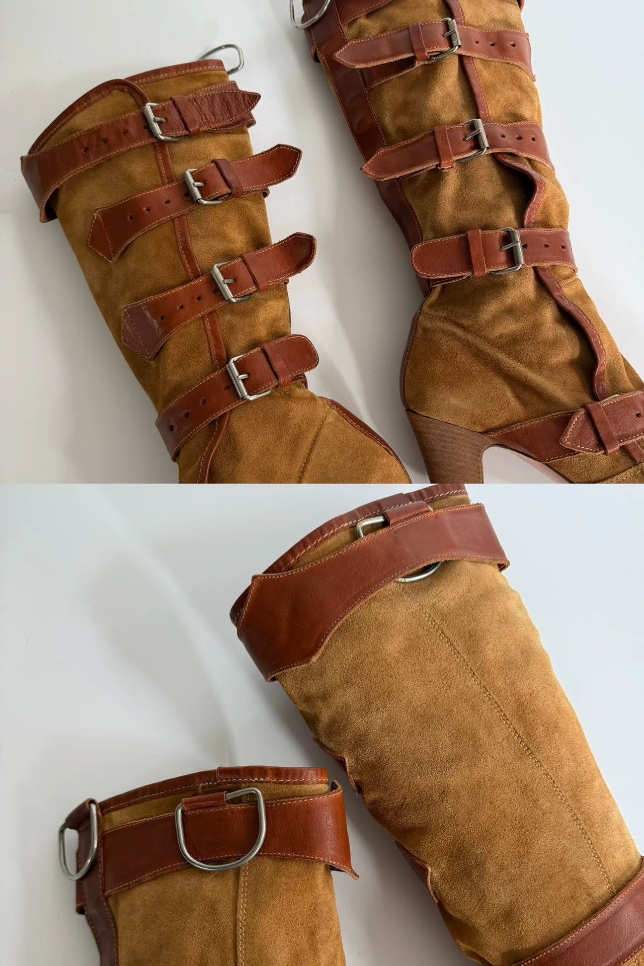 Vivienne Westwood Vivienne Westwood Vintage Suede Pirate Boots Size US 6 / IT 36 - 9 Thumbnail